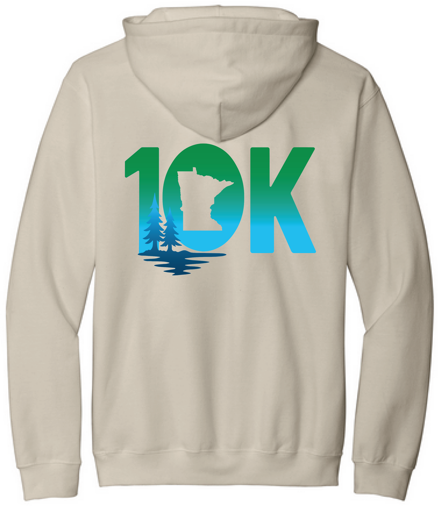 Minnesota 10K Men's Softstyle Hooded Sweatshirt