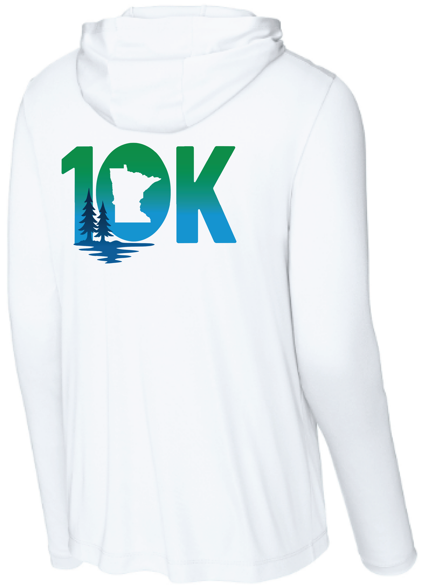 Minnesota 10K Men's UPF Performance Pullover Hooded Tee