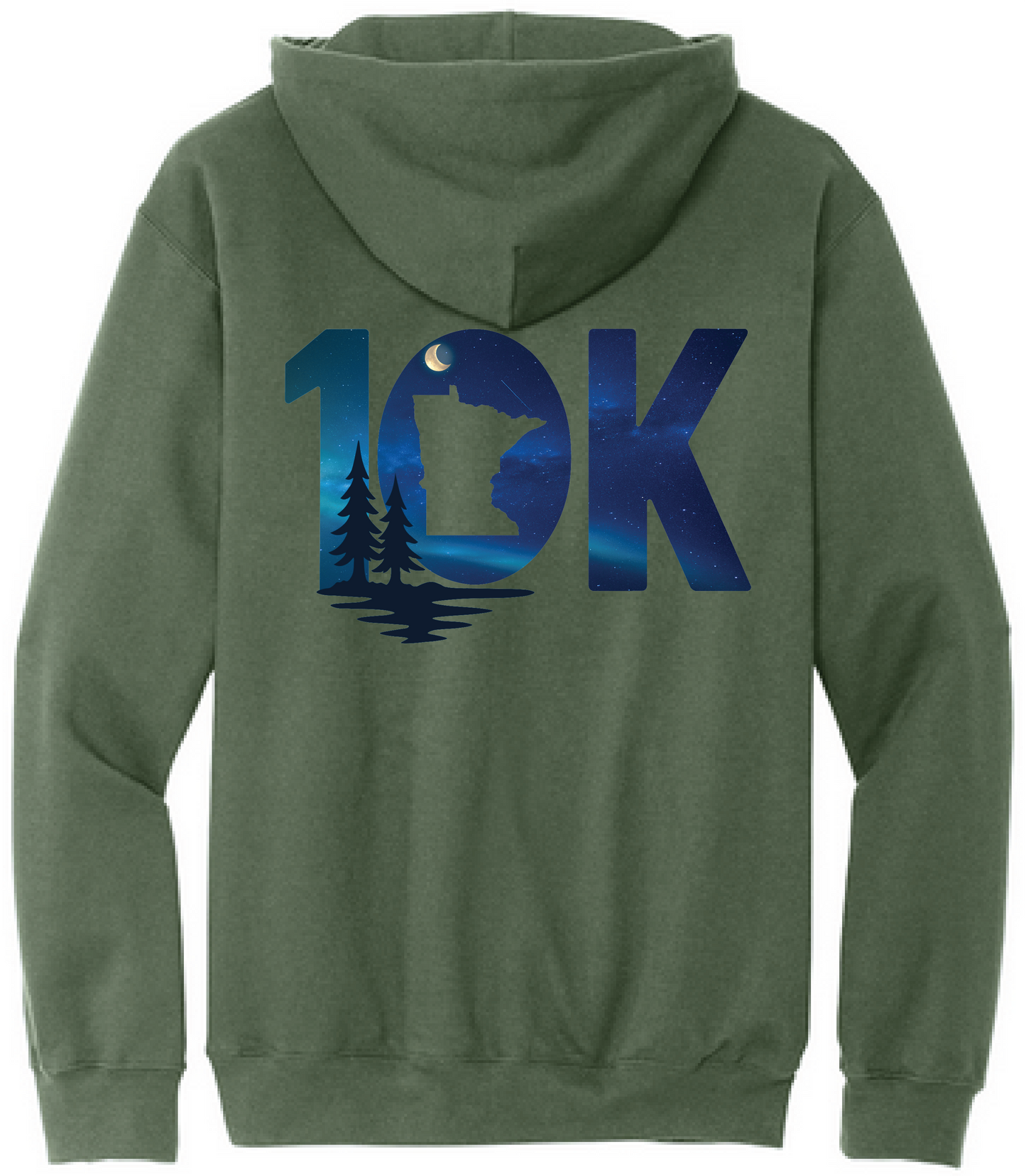 Minnesota 10K Men's Softstyle Hooded Sweatshirt
