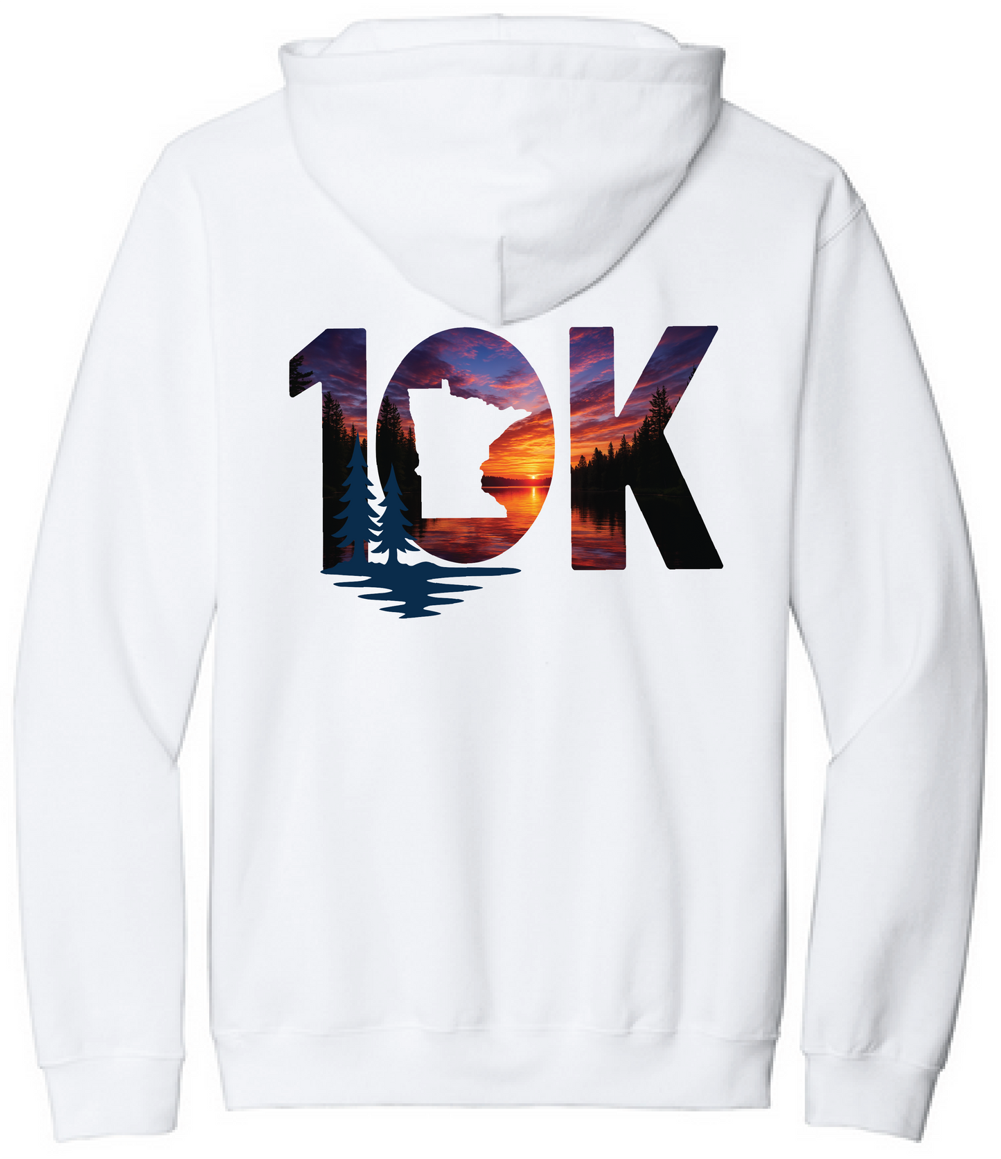 Minnesota 10K Men's Softstyle Hooded Sweatshirt