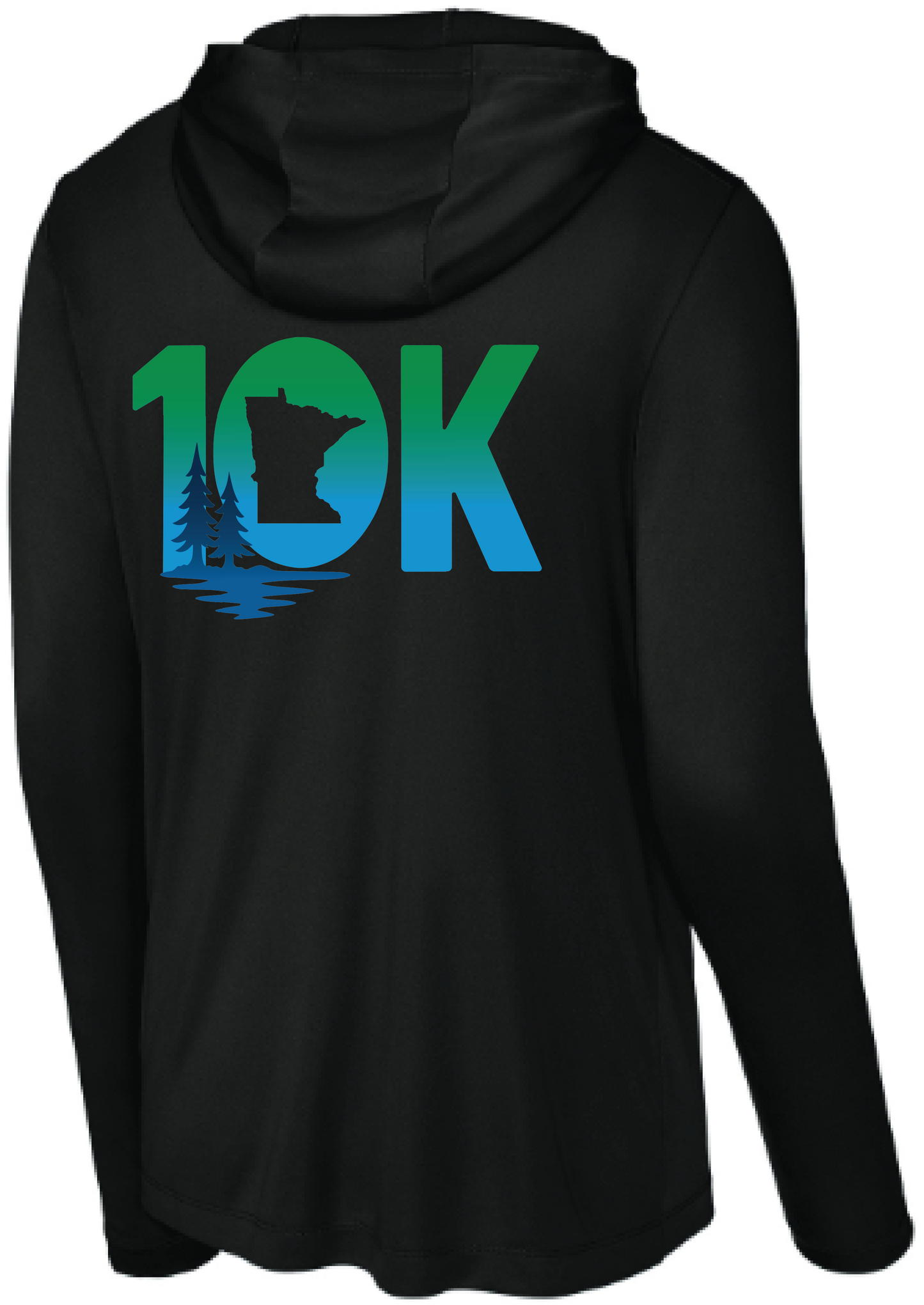 Minnesota 10K Men's UPF Performance Pullover Hooded Tee