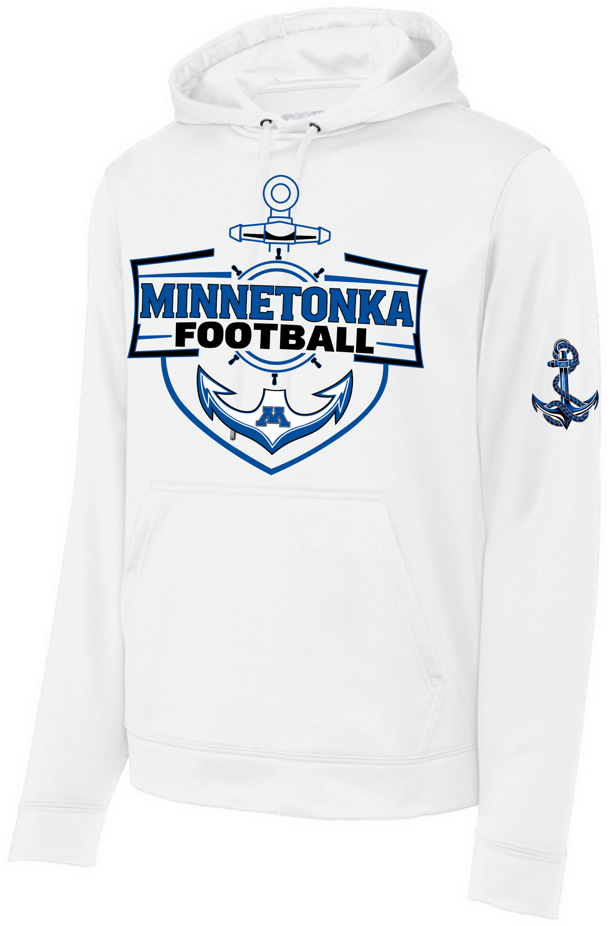 Men's TFA Sport-Wick Mid-Weight Fleece Hooded Pullover