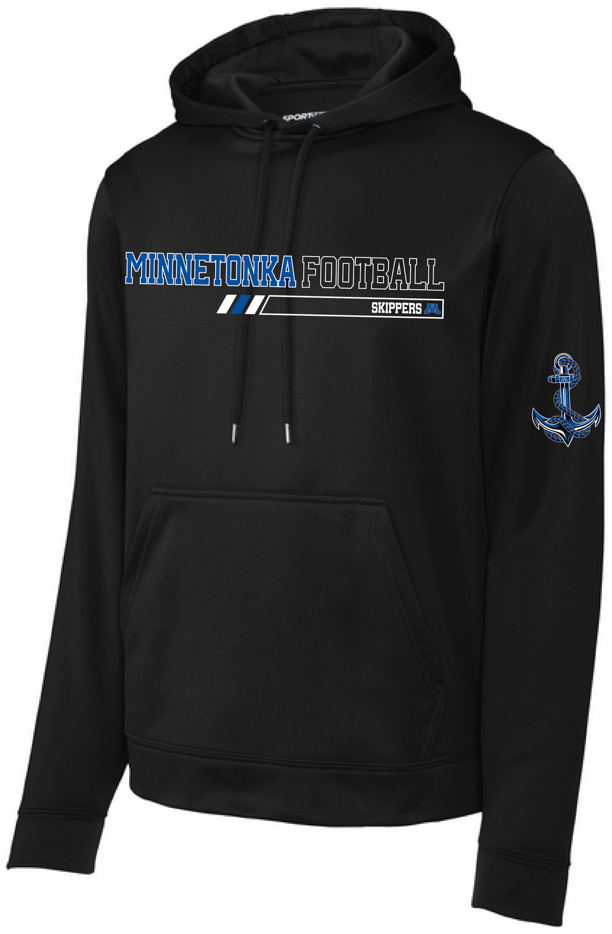 Men's TFA Sport-Wick Mid-Weight Fleece Hooded Pullover