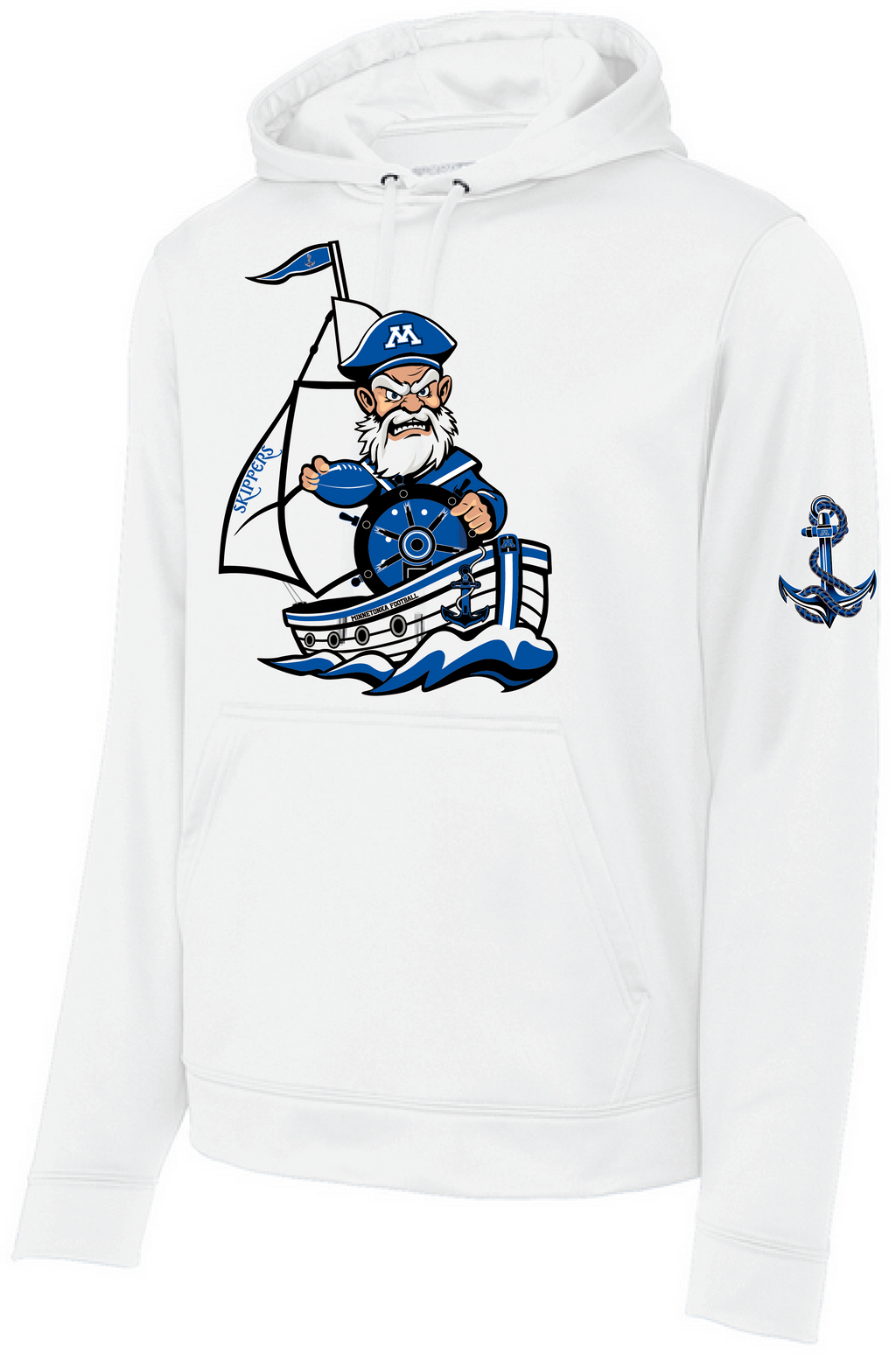 Men's TFA Sport-Wick Mid-Weight Fleece Hooded Pullover