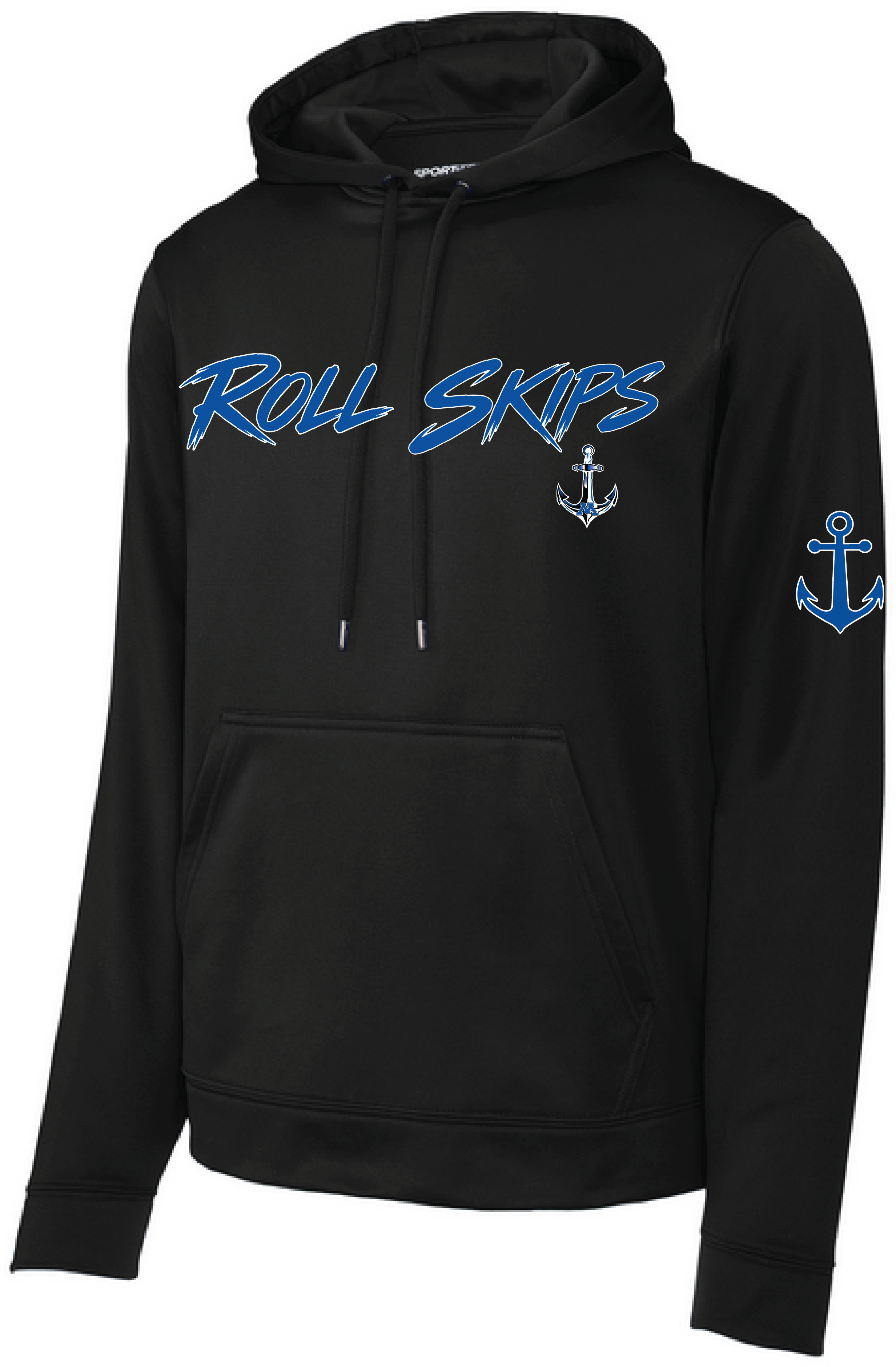 TFA Men's Sport-Wick Mid-Weight Fleece Hooded Pullover