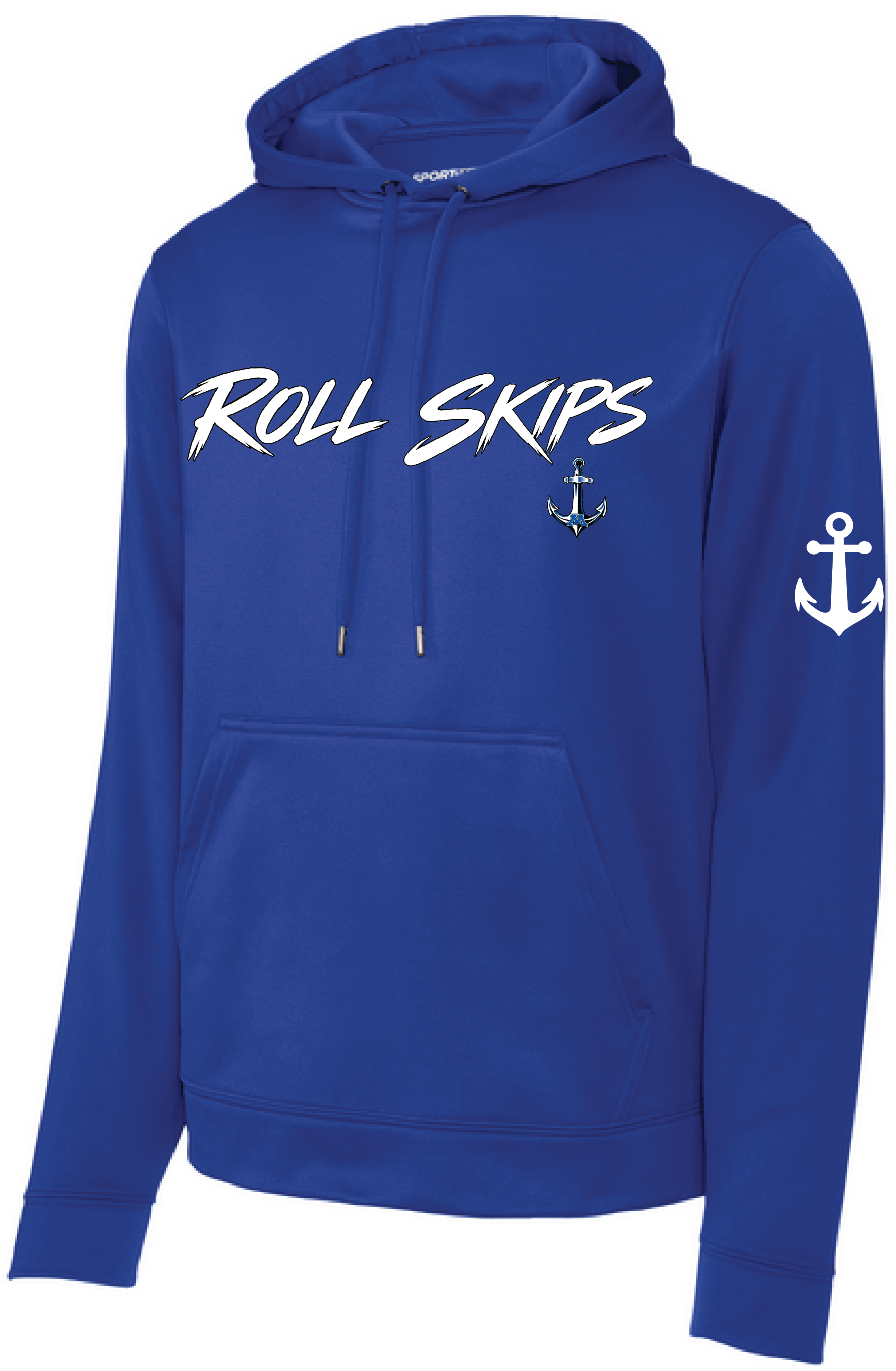 TFA Men's Sport-Wick Mid-Weight Fleece Hooded Pullover