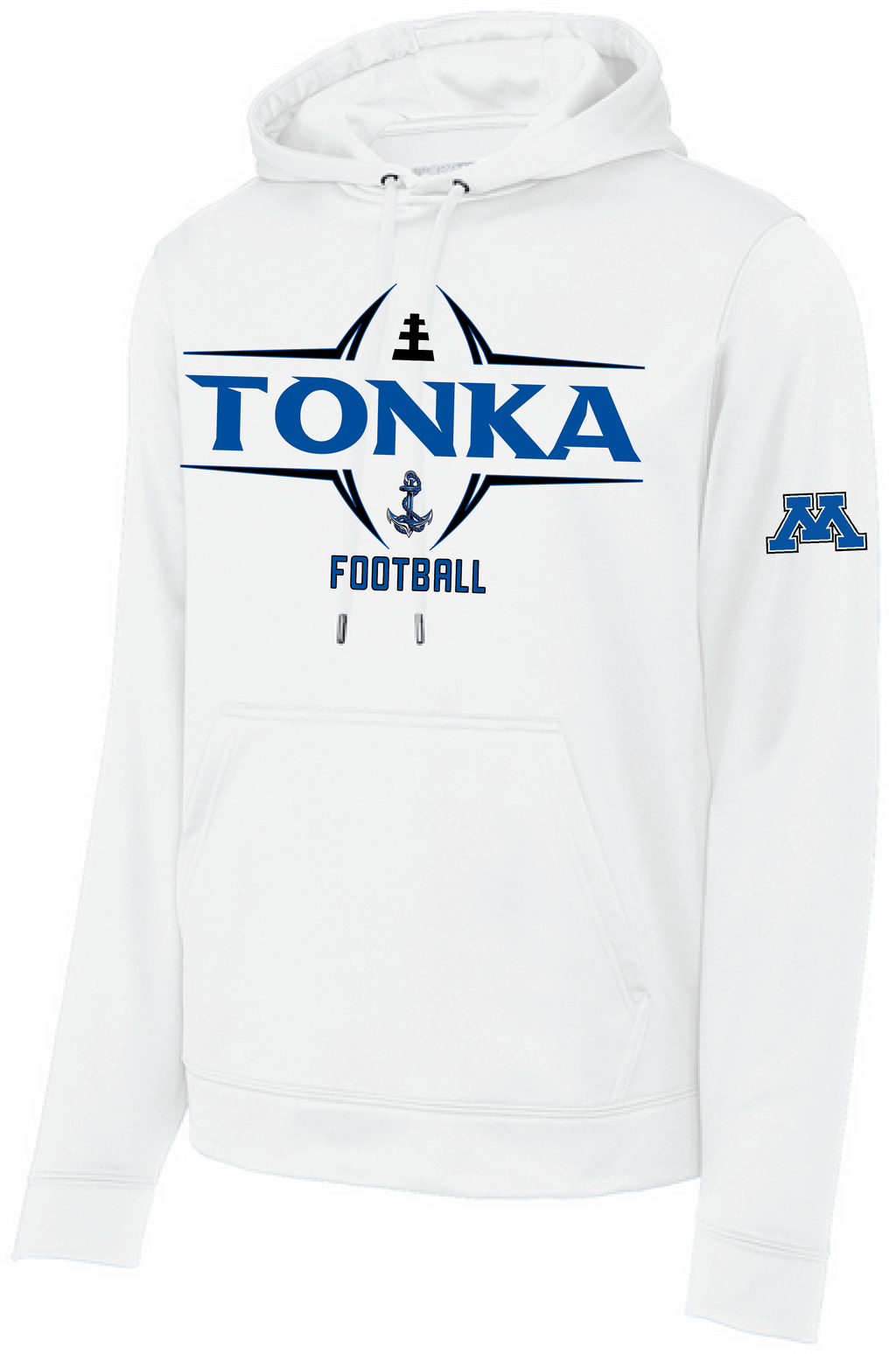 Men's TFA Sport-Wick Mid-Weight Fleece Hooded Pullover
