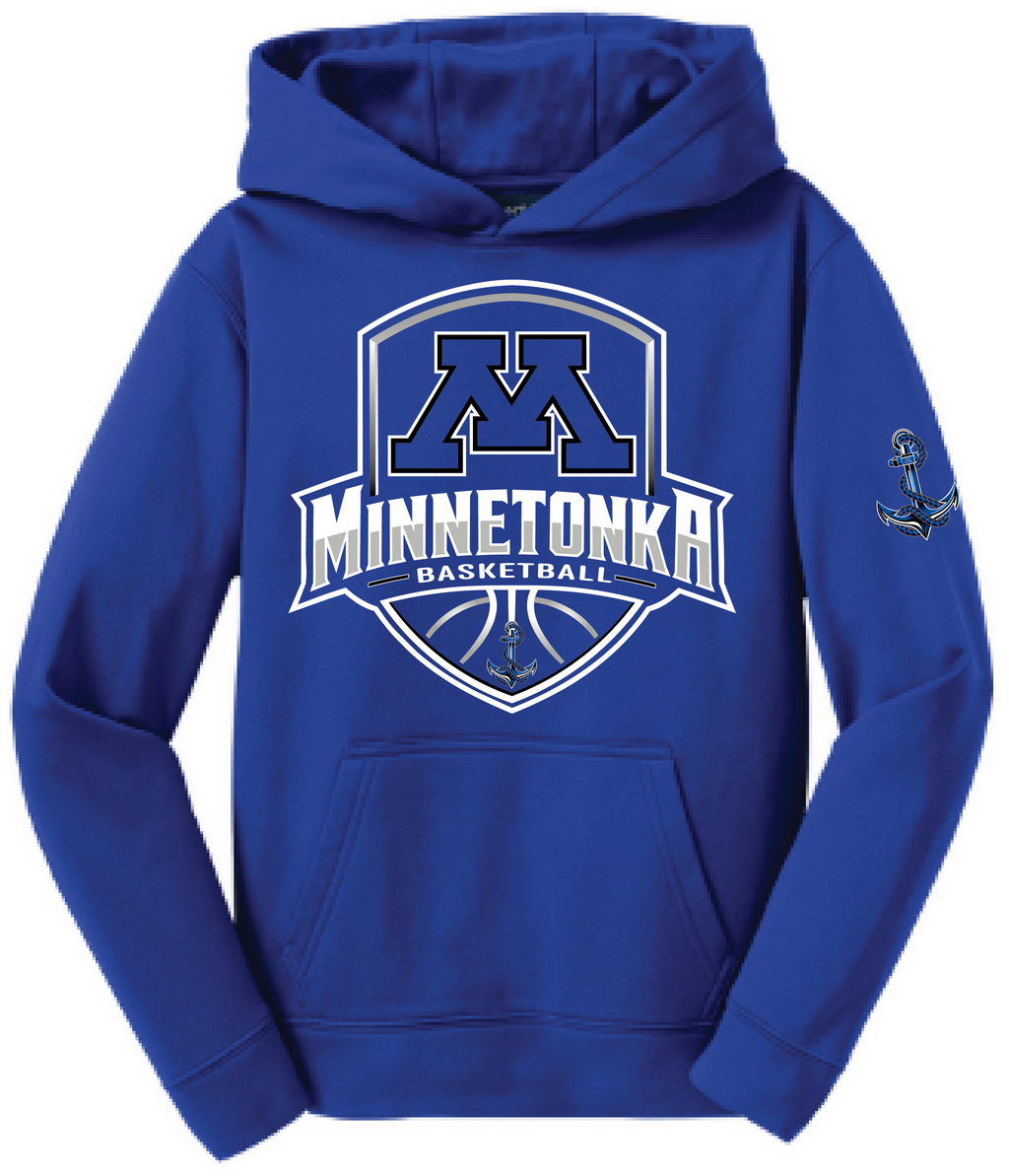 Youth Basketball Sport-Wick Fleece Hoodie