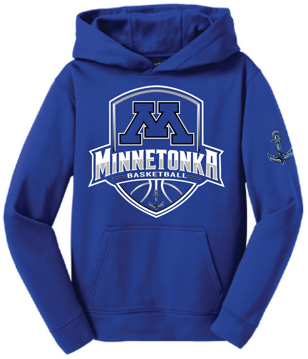 Youth Basketball Sport-Wick Fleece Hoodie