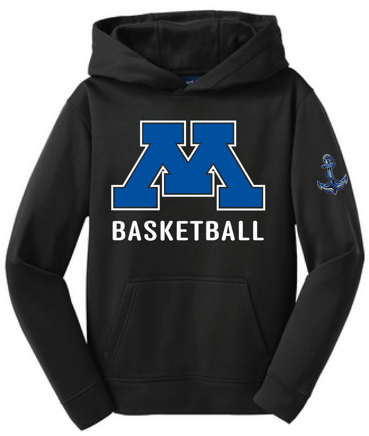 Youth Basketball Sport-Wick Fleece Hoodie