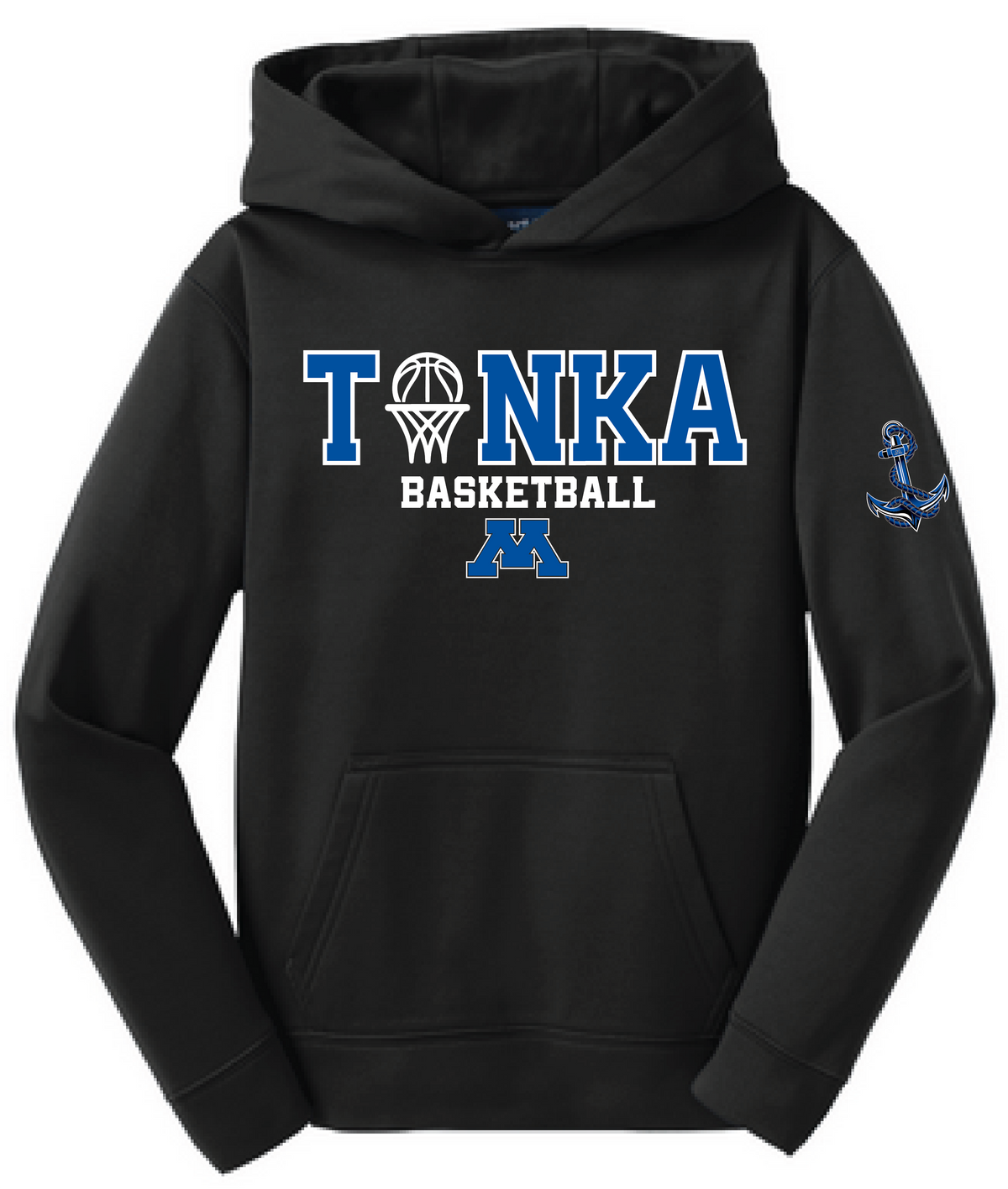Youth Basketball Sport-Wick Fleece Hoodie