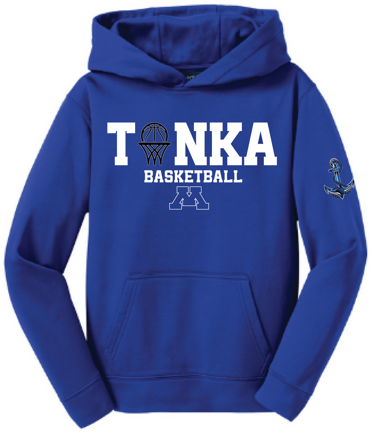 Youth Basketball Sport-Wick Fleece Hoodie