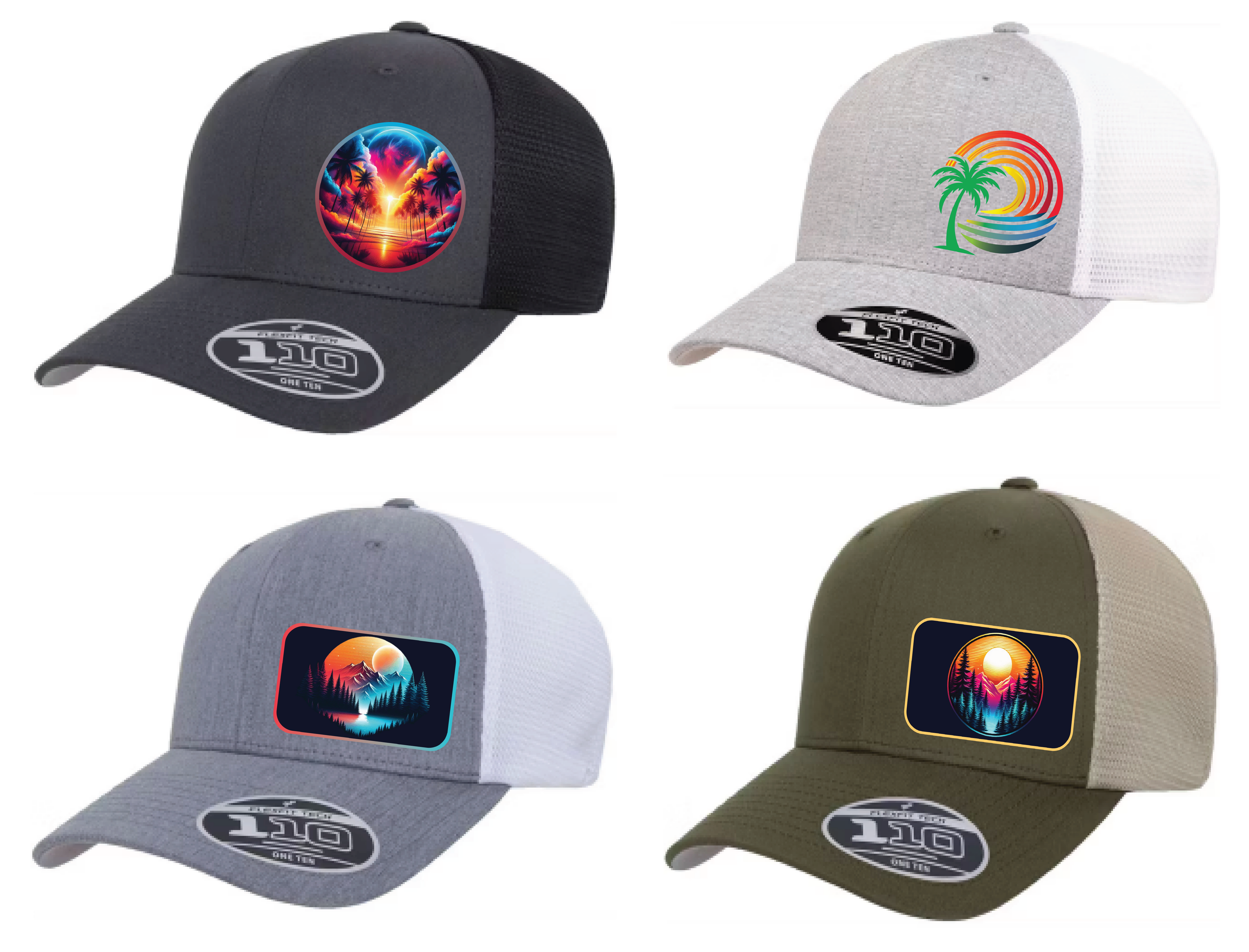 Scenic 110 FlexFit Mesh Snapback Hat