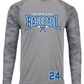 Baseball Men's Camo Long Sleeve Tee