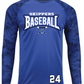 Baseball Men's Camo Long Sleeve Tee