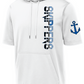 Skippers Men's Short Sleeve Hooded Pullover Sweatshirt