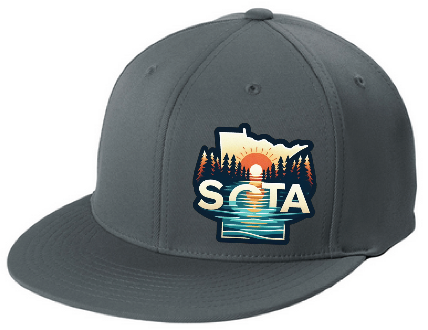 Minnesota Flexfit Flatbill Fitted Hat
