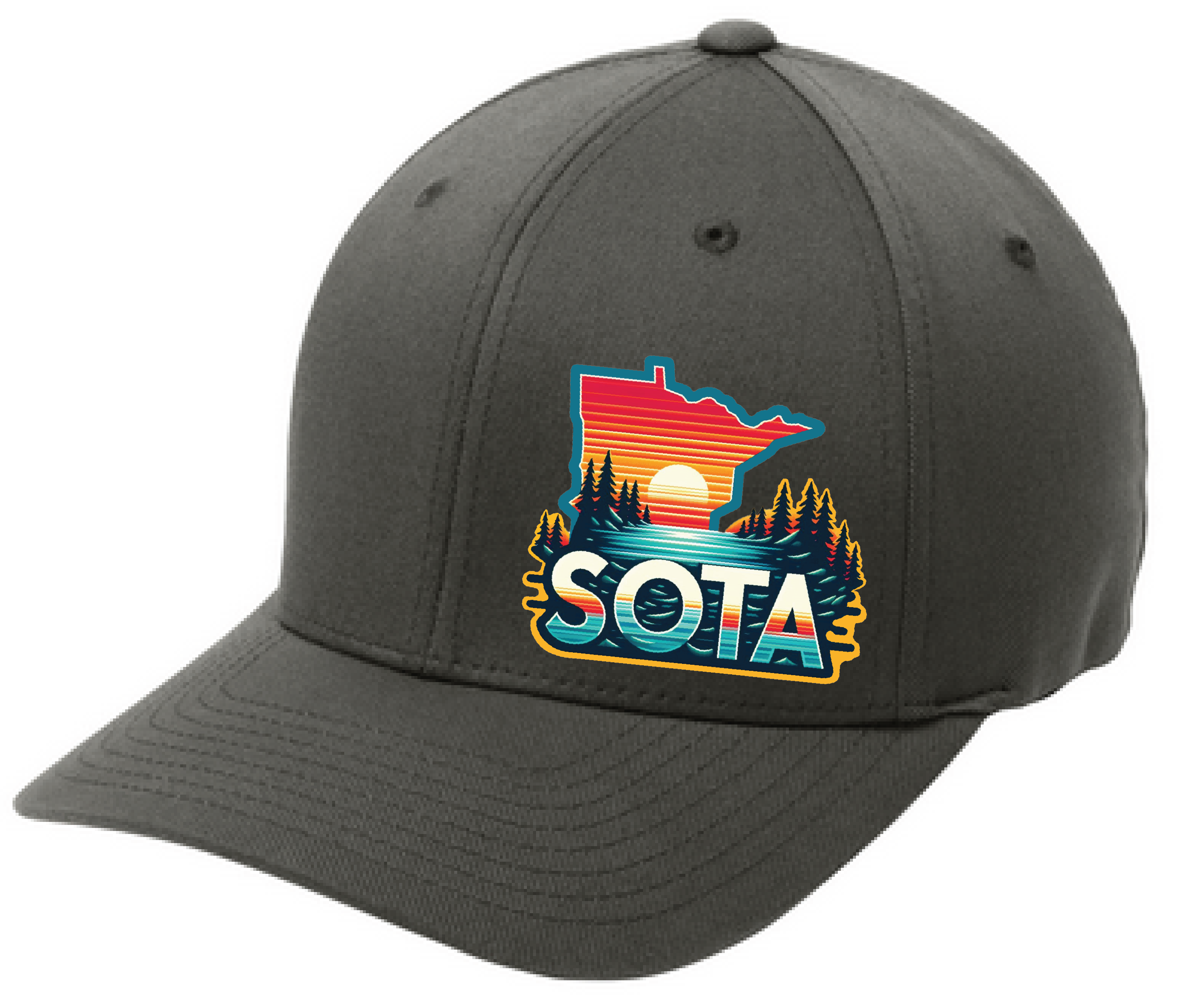 Minnesota Yupoong Flexfit Fitted Hat