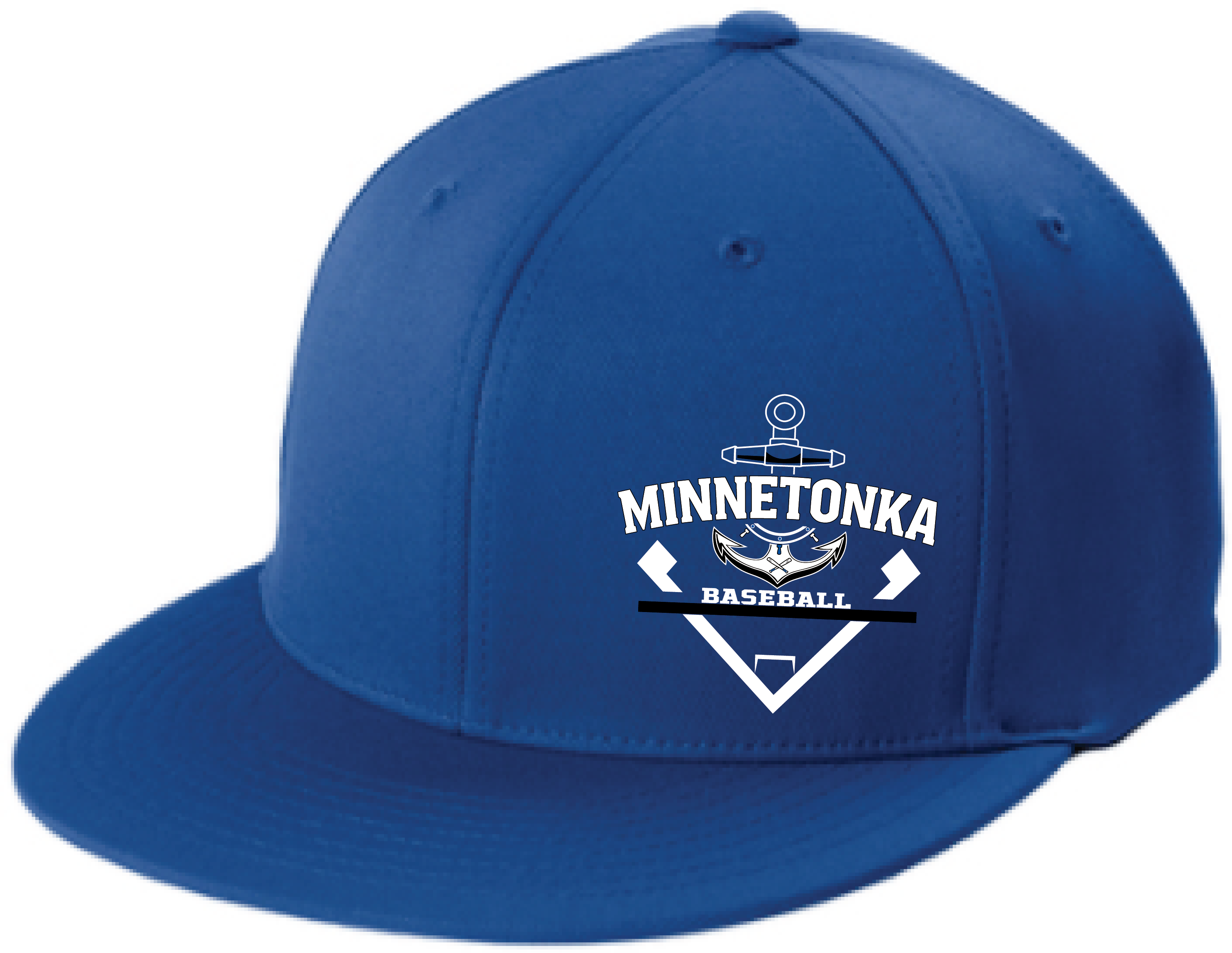 Baseball Flexfit Flatbill Fitted Hat