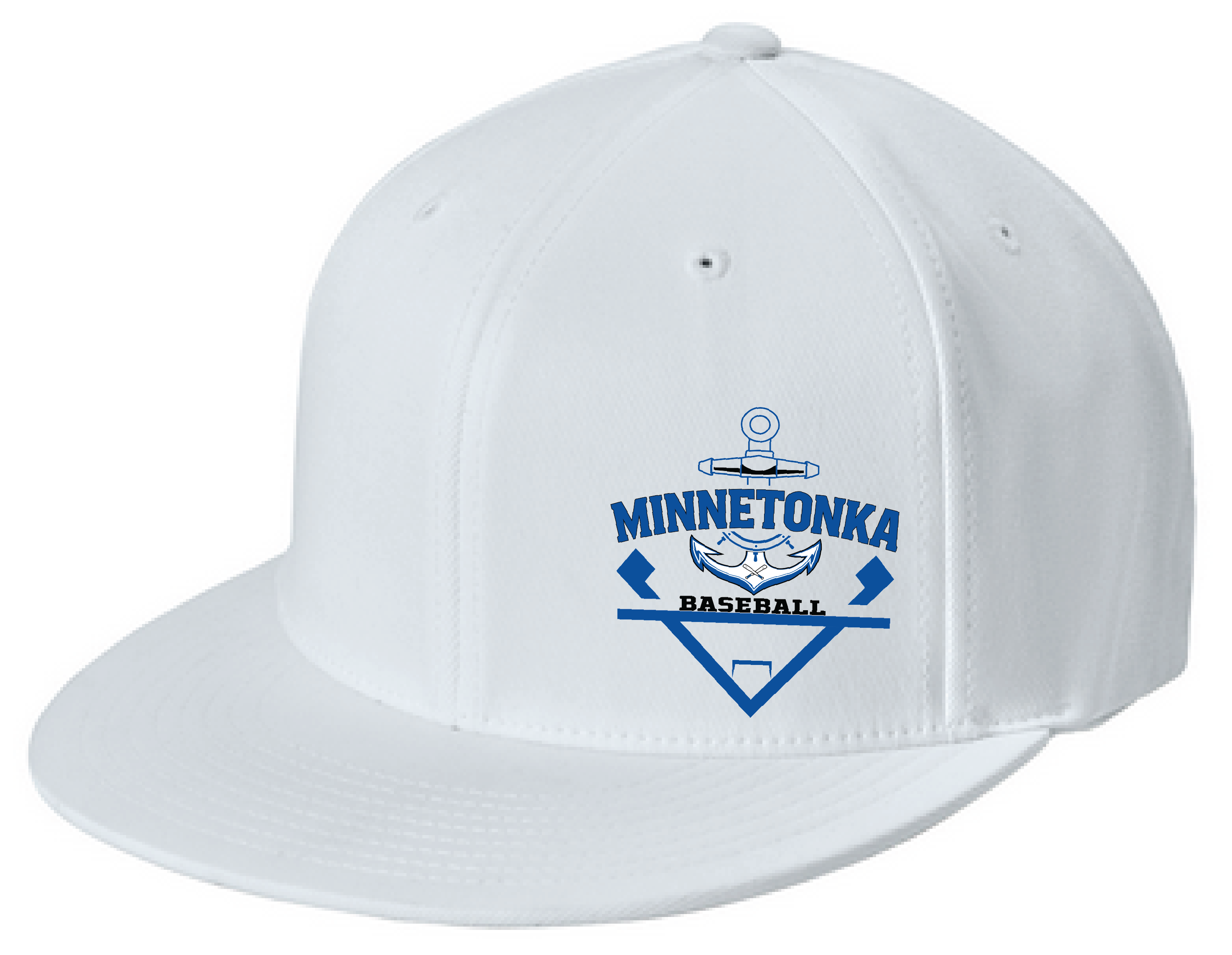 Baseball Flexfit Flatbill Fitted Hat