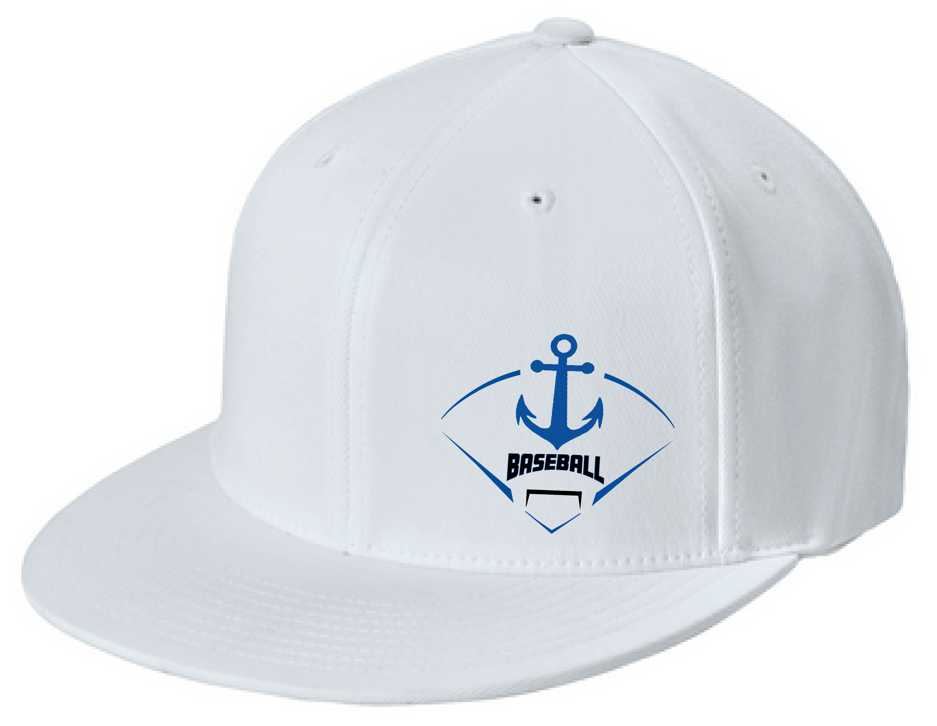 Baseball Flexfit Flatbill Fitted Hat