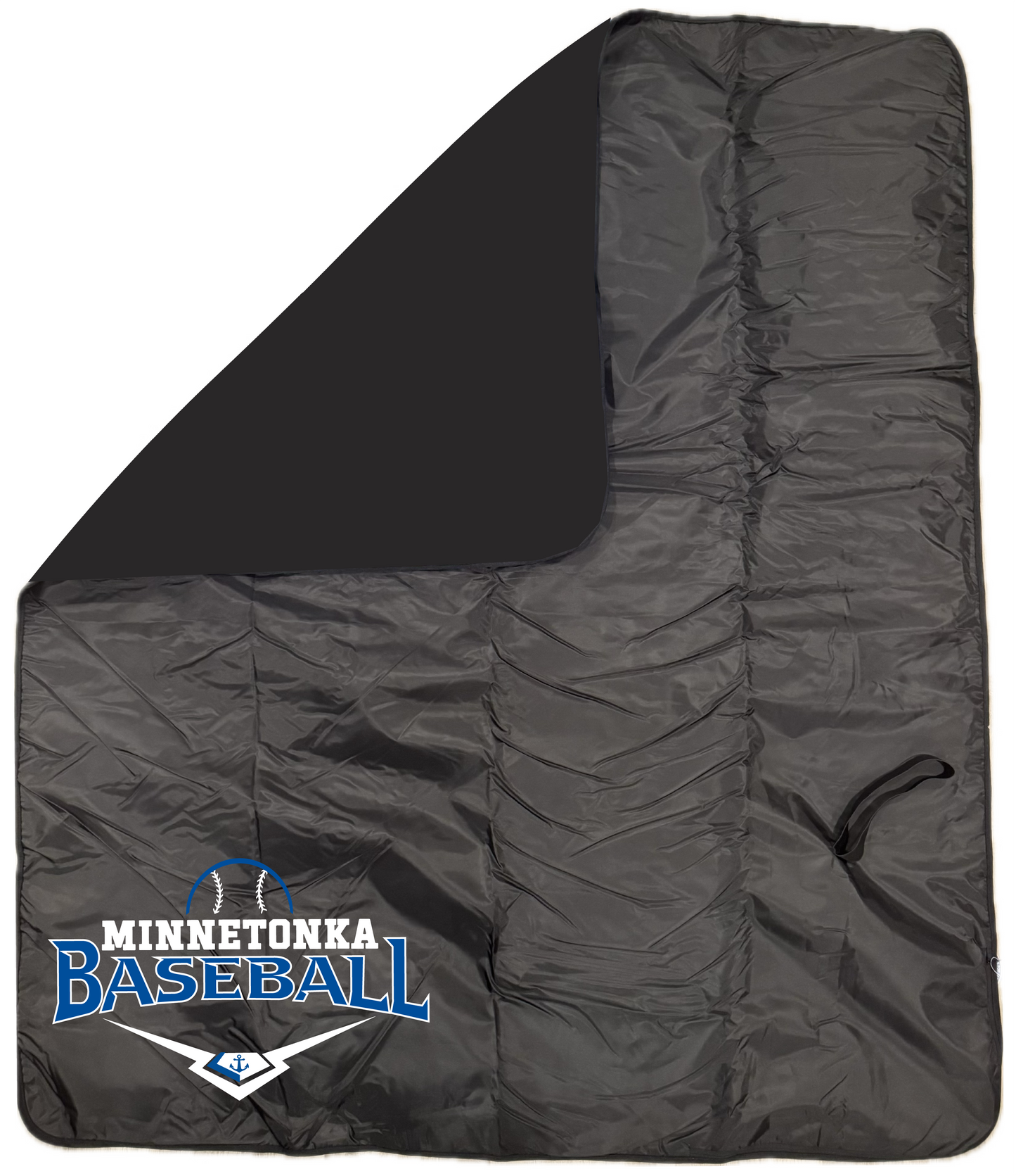Baseball Game Day Fleece & Polyester Water-Resistant Blanket