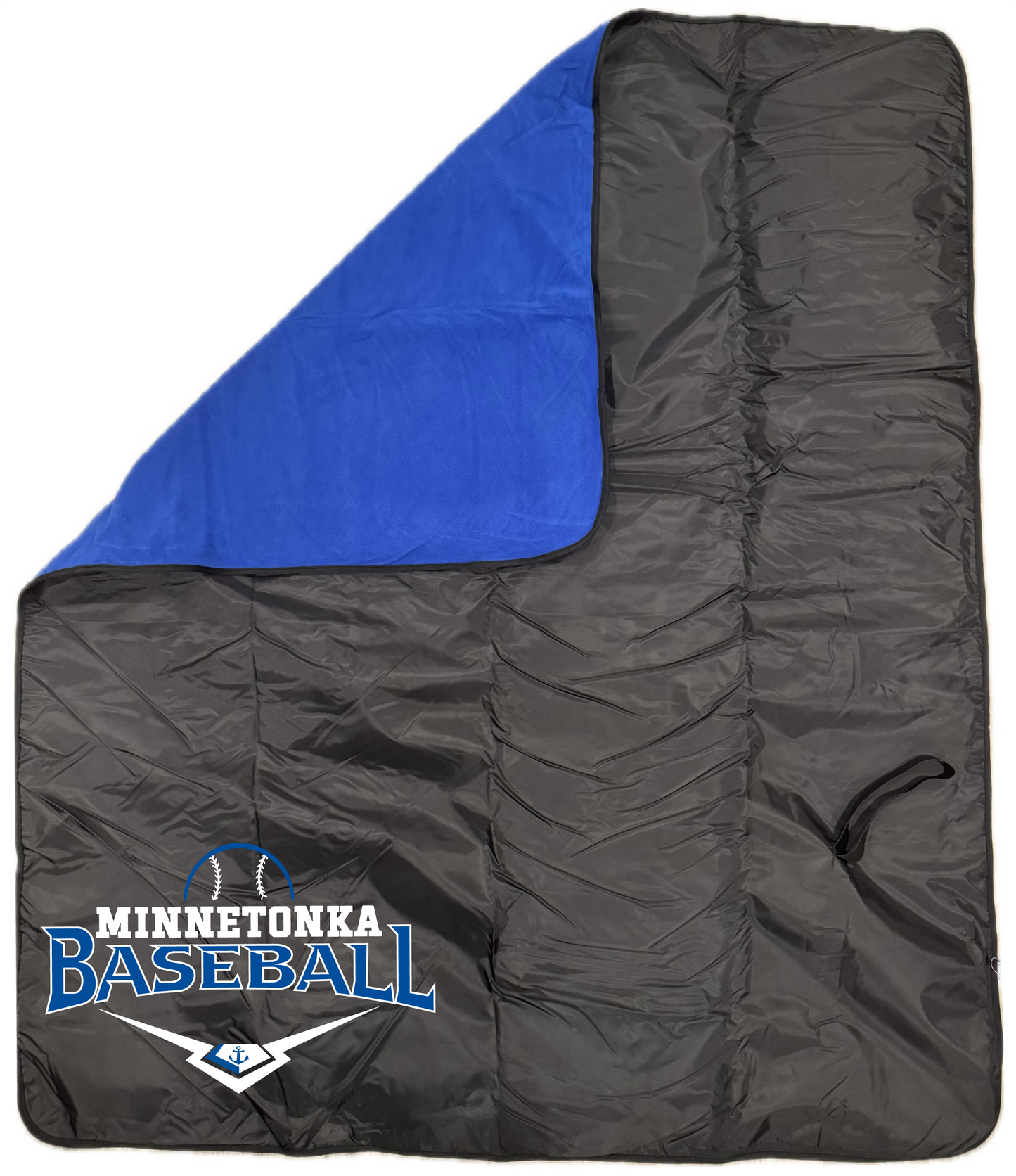 Baseball Game Day Fleece & Polyester Water-Resistant Blanket