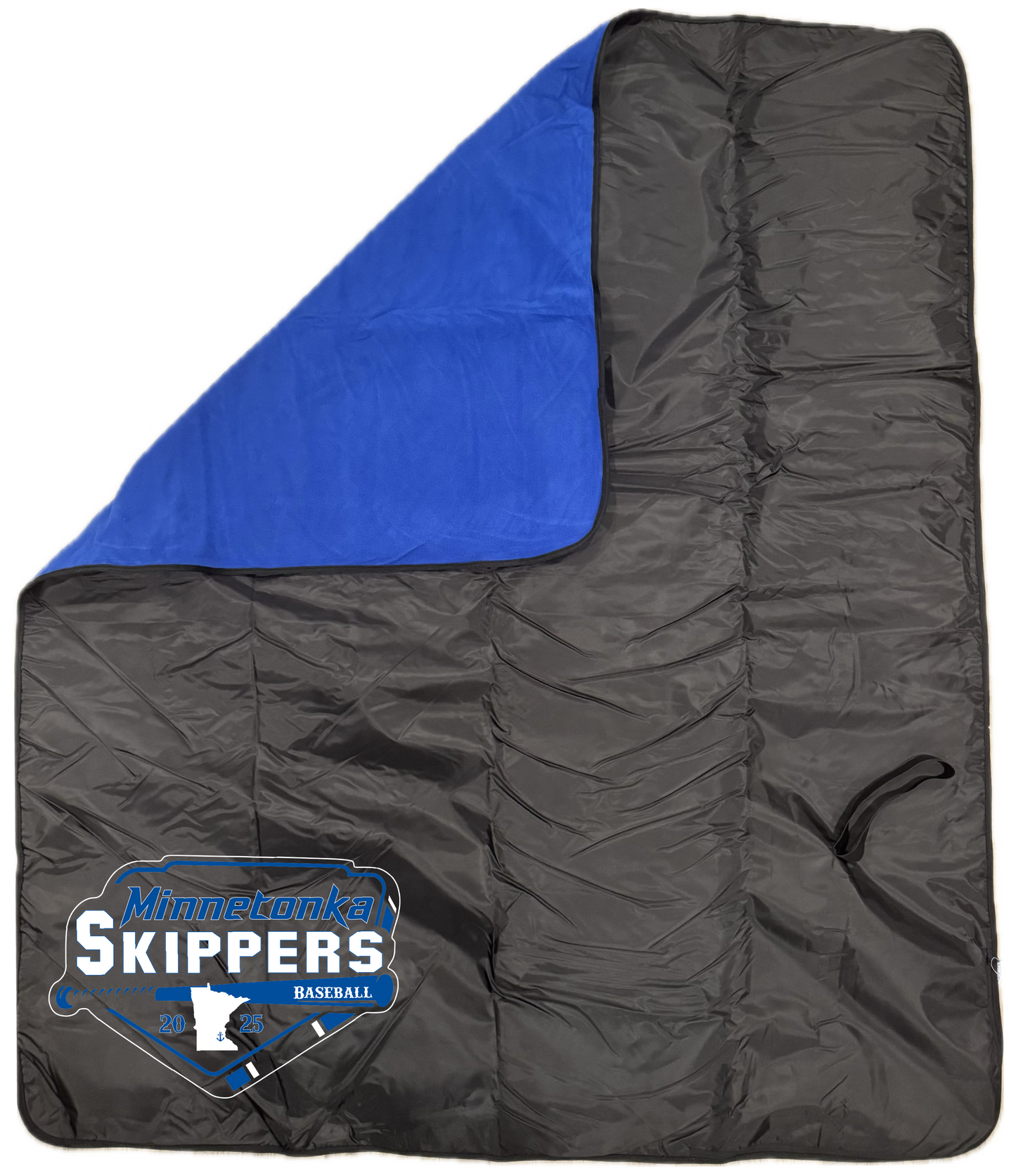 Baseball Game Day Fleece & Polyester Water-Resistant Blanket