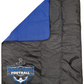 Football Fleece & Water-Resistant Poly Travel Blanket