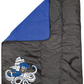 Football Fleece & Water-Resistant Poly Travel Blanket