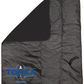 Football Fleece & Water-Resistant Poly Travel Blanket