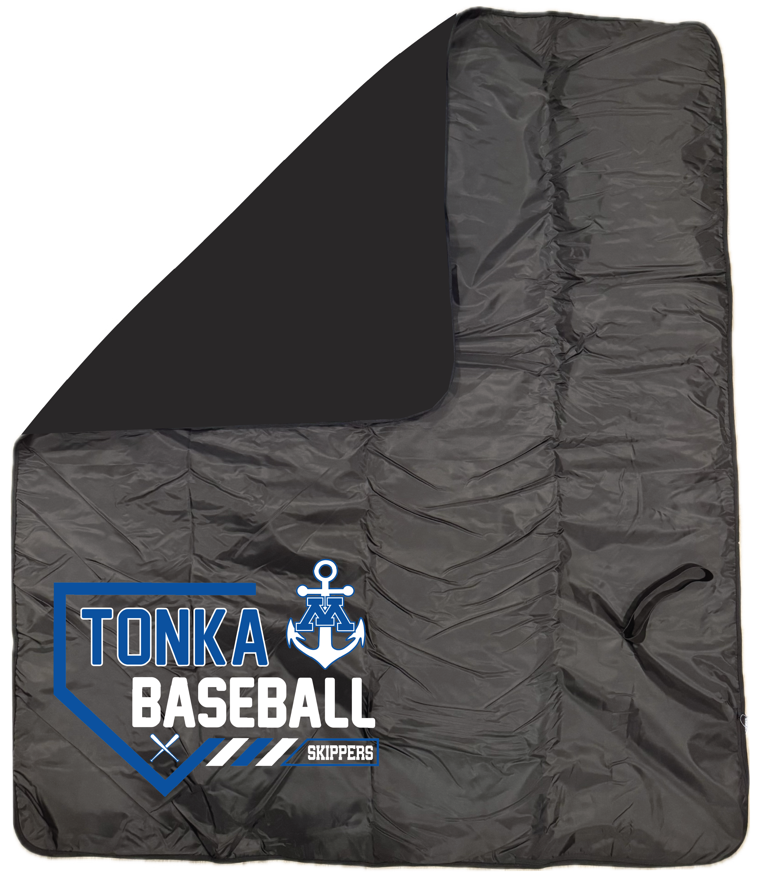 Baseball Game Day Fleece & Polyester Water-Resistant Blanket