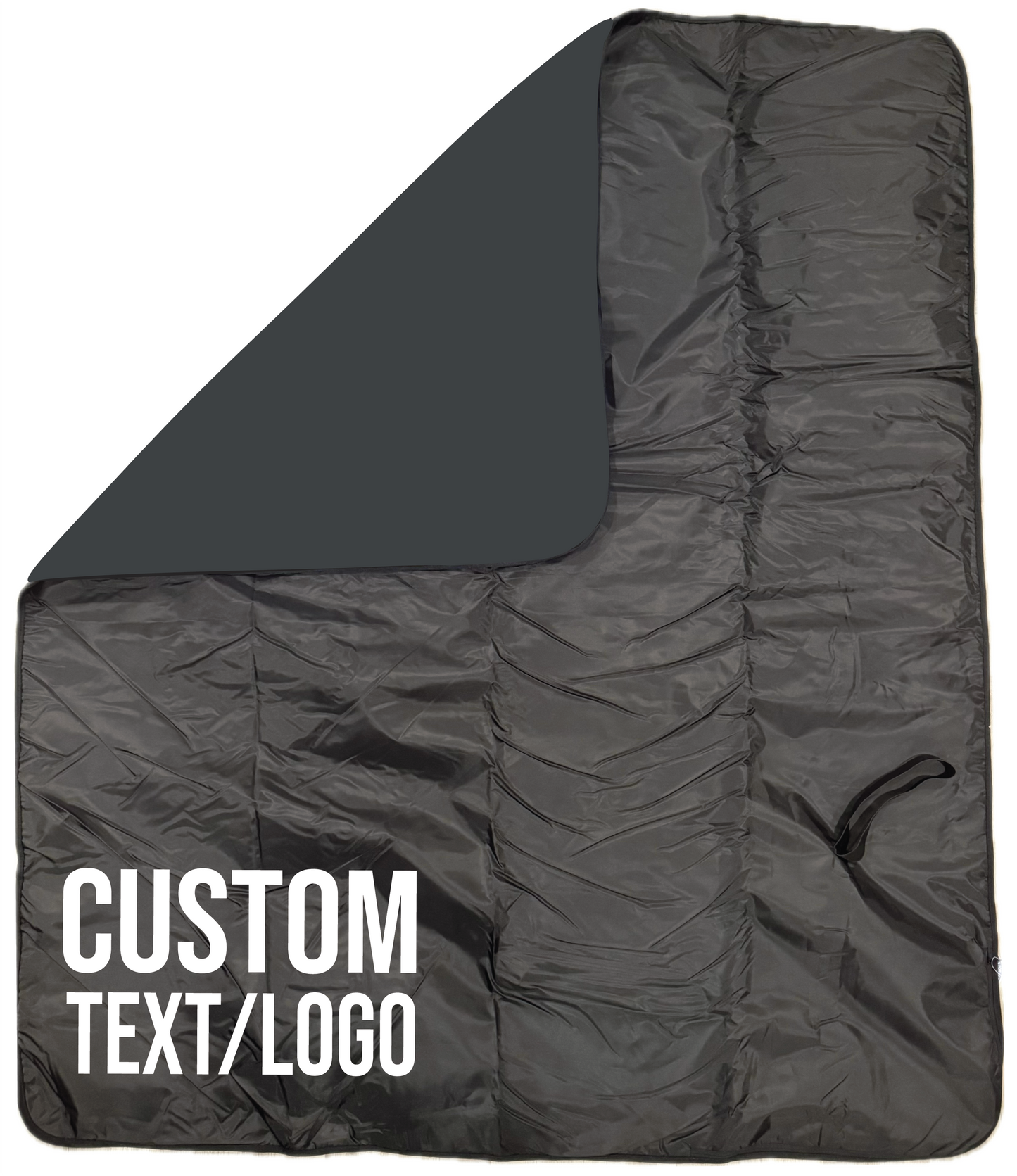 Custom Fleece & Water-Resistant Poly Travel Blanket