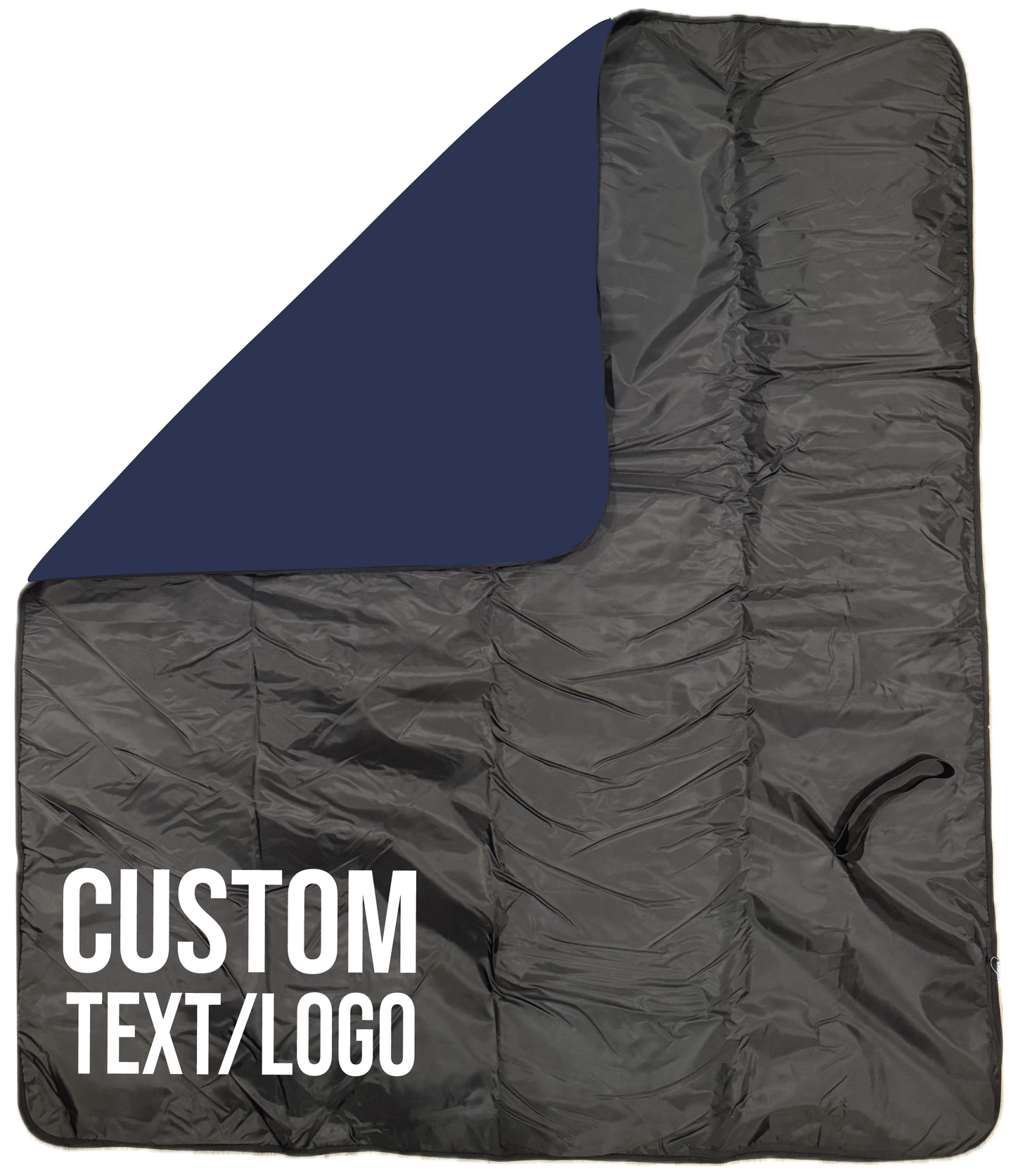 Custom Fleece & Water-Resistant Poly Travel Blanket