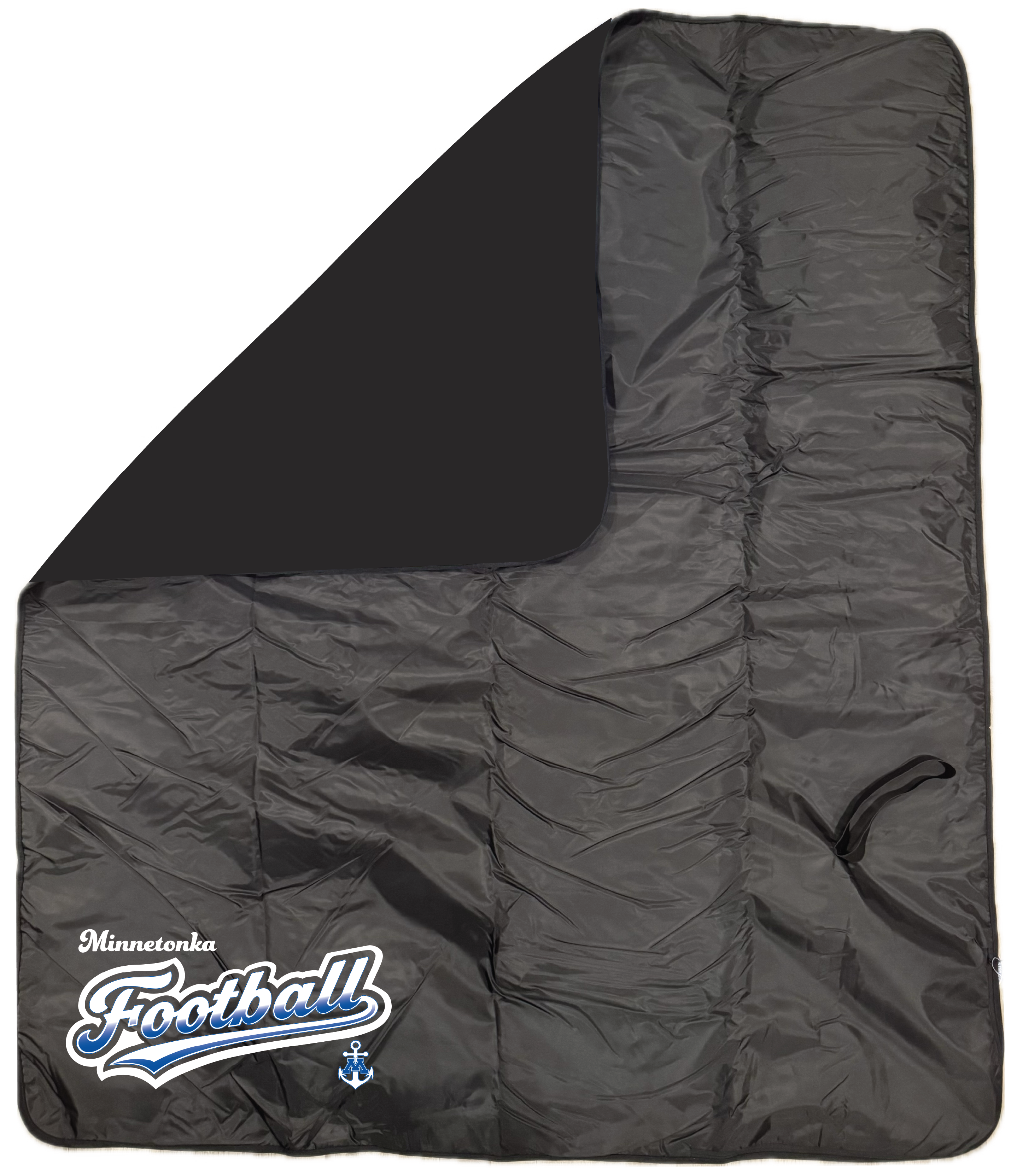 TFA Fleece & Water-Resistant Poly Travel Blanket