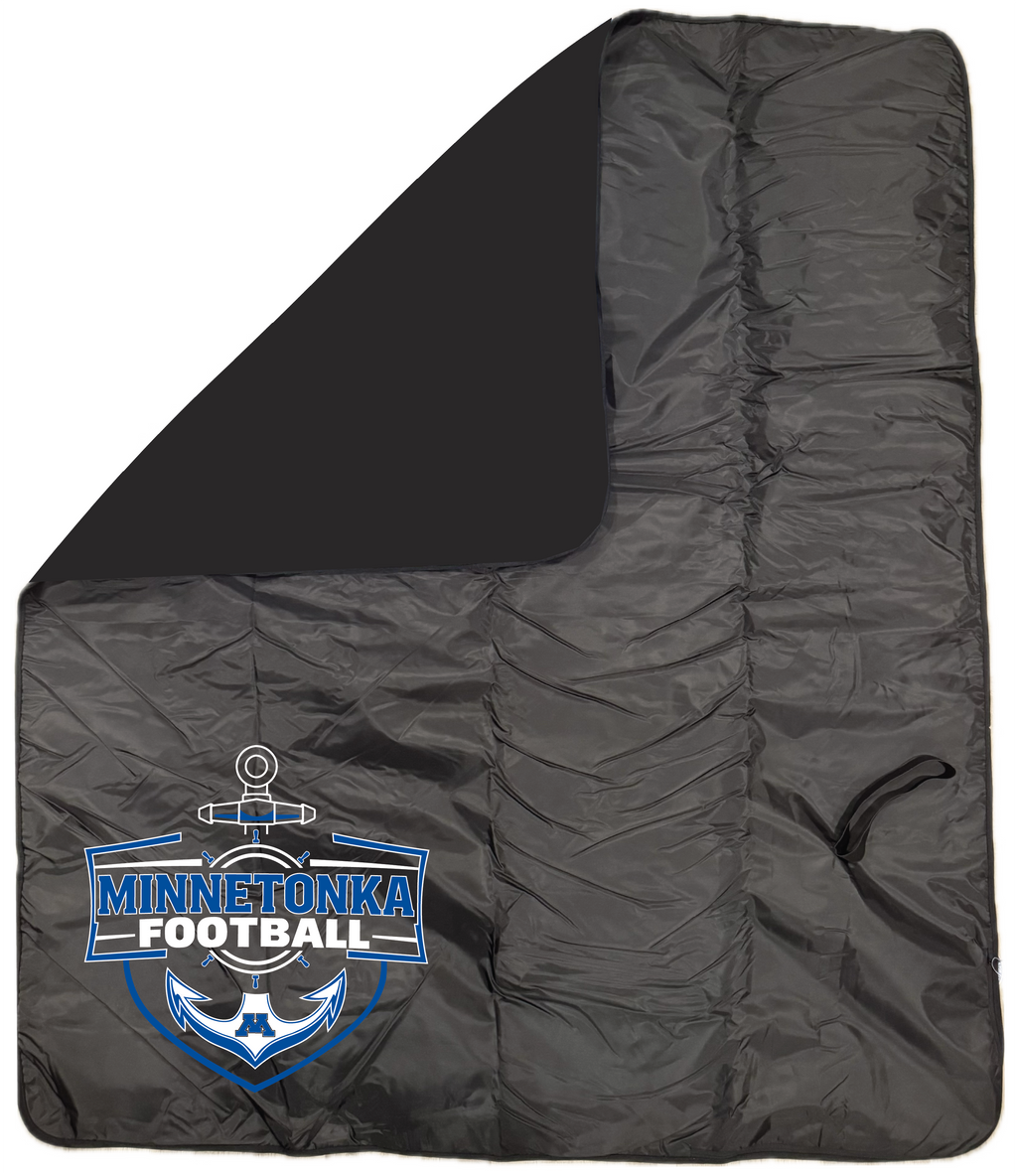 TFA Fleece & Water-Resistant Poly Travel Blanket