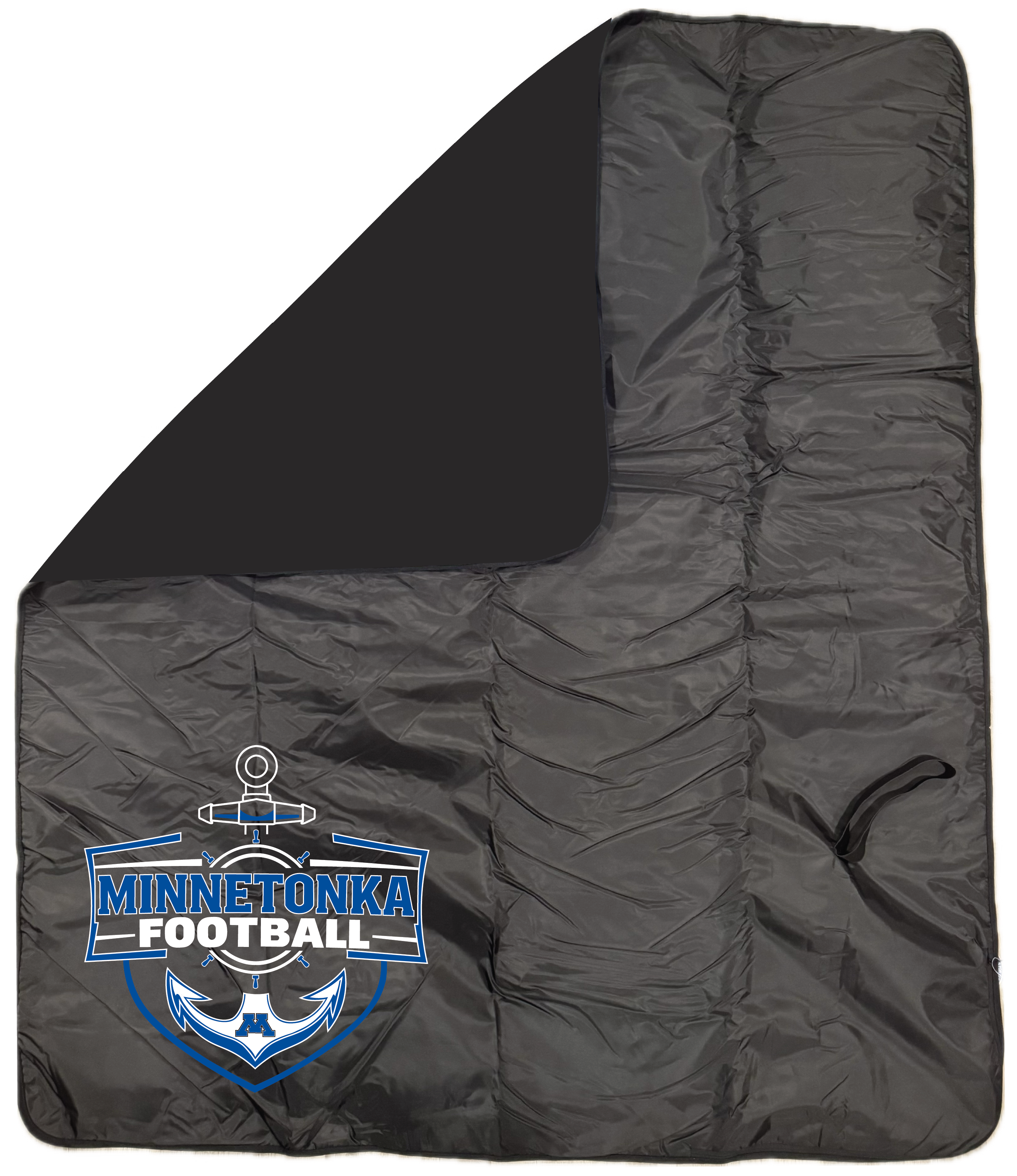 TFA Fleece & Water-Resistant Poly Travel Blanket