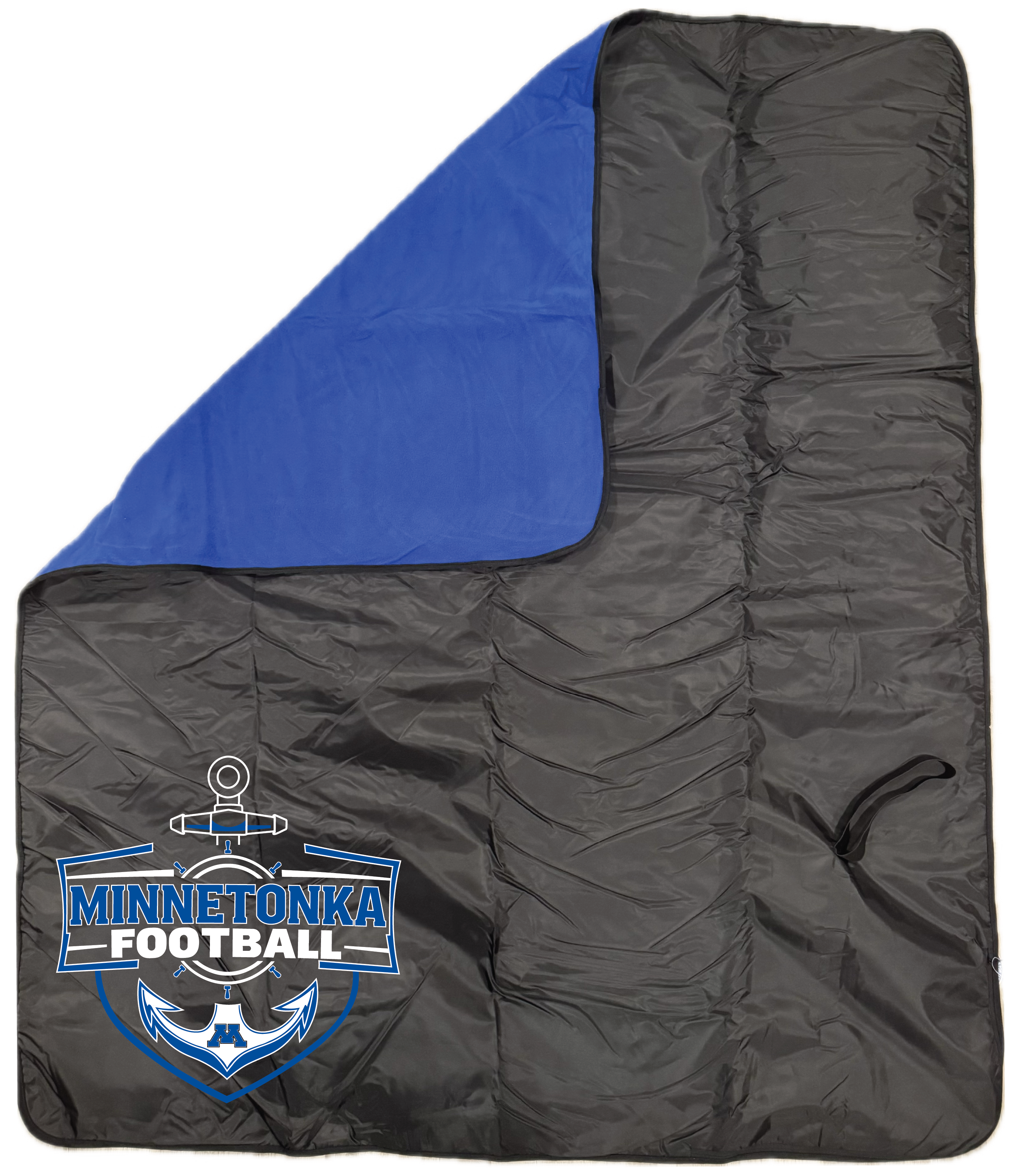 TFA Fleece & Water-Resistant Poly Travel Blanket