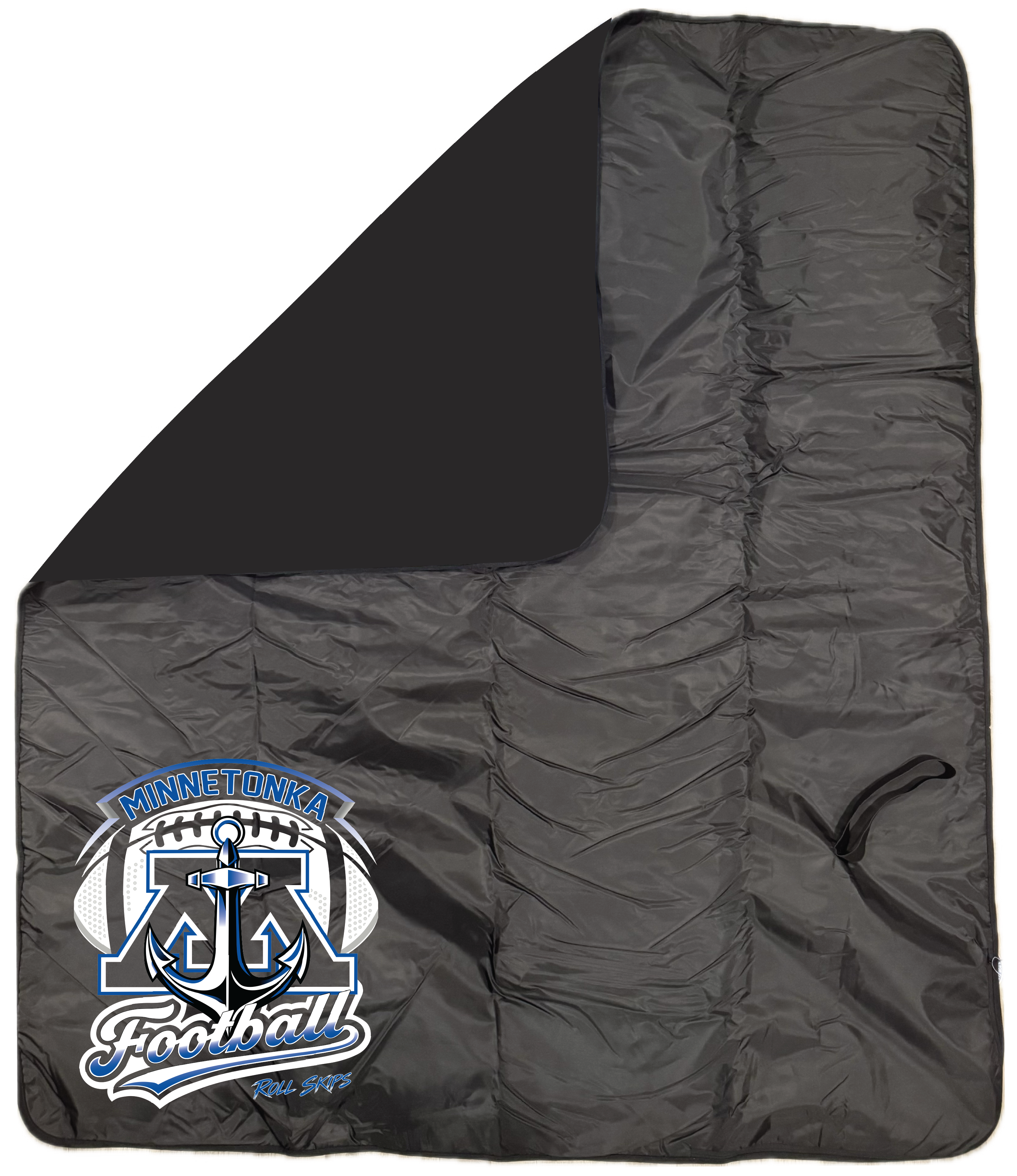 TFA Fleece & Water-Resistant Poly Travel Blanket