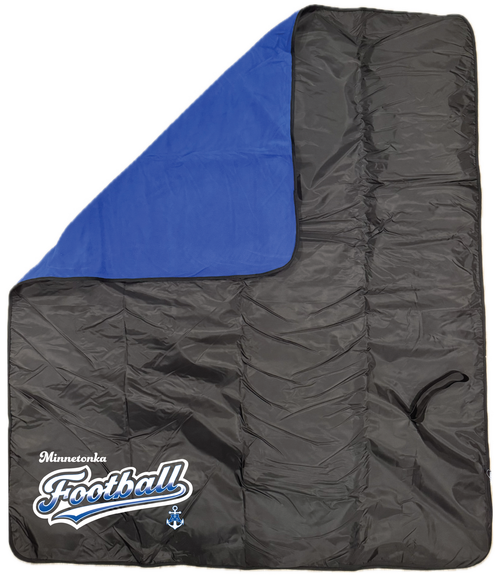 TFA Fleece & Water-Resistant Poly Travel Blanket