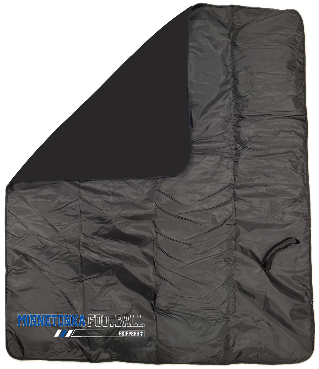 TFA Fleece & Water-Resistant Poly Travel Blanket