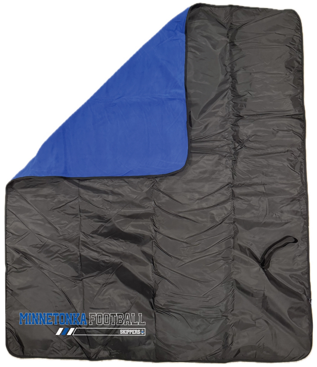 TFA Fleece & Water-Resistant Poly Travel Blanket