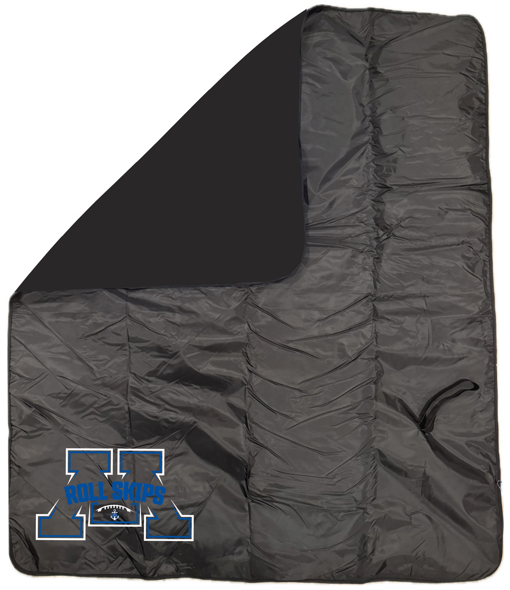 TFA Fleece & Water-Resistant Poly Travel Blanket