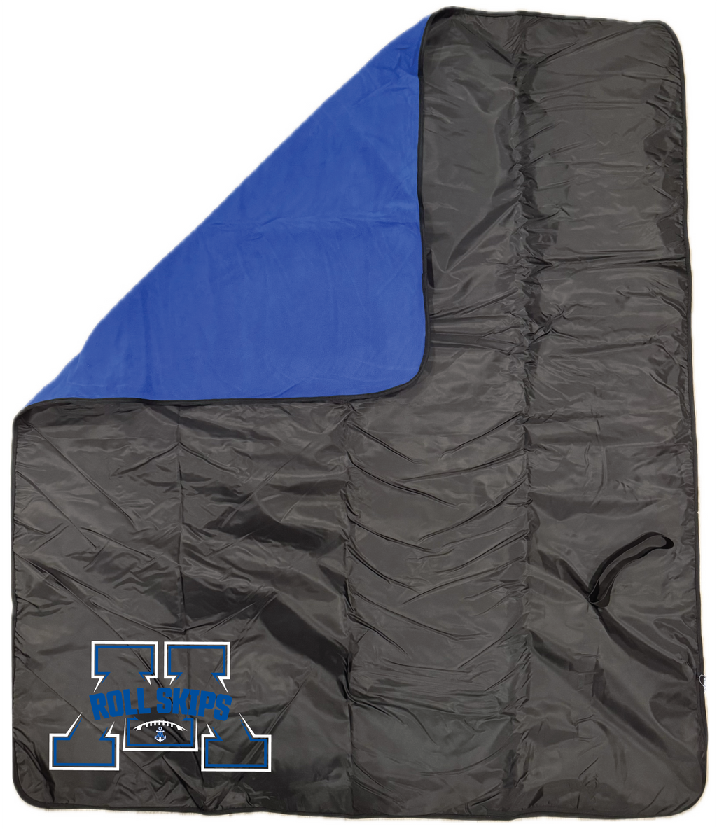 TFA Fleece & Water-Resistant Poly Travel Blanket