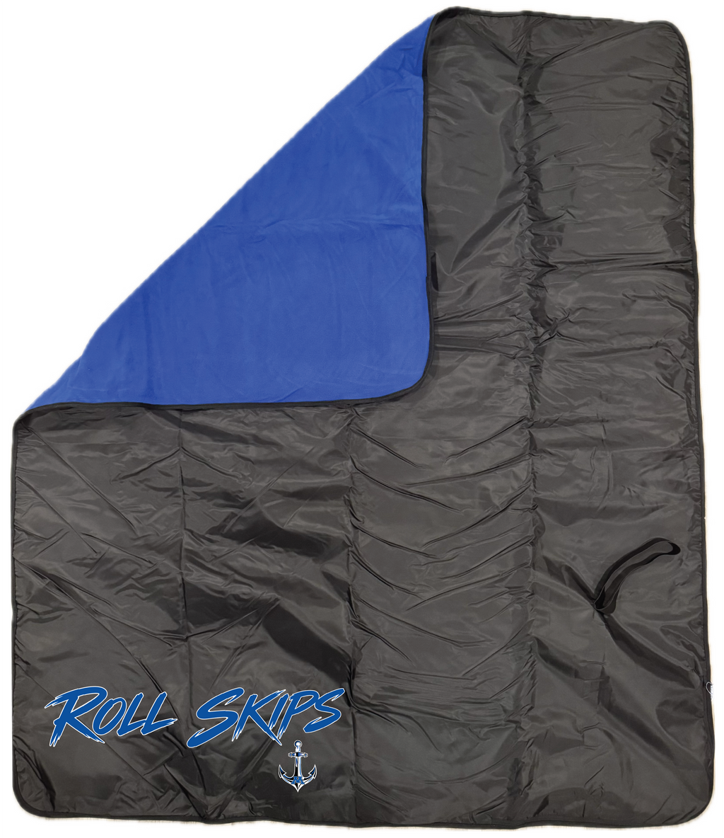 TFA Fleece & Water-Resistant Poly Travel Blanket