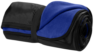 Football Fleece & Water-Resistant Poly Travel Blanket
