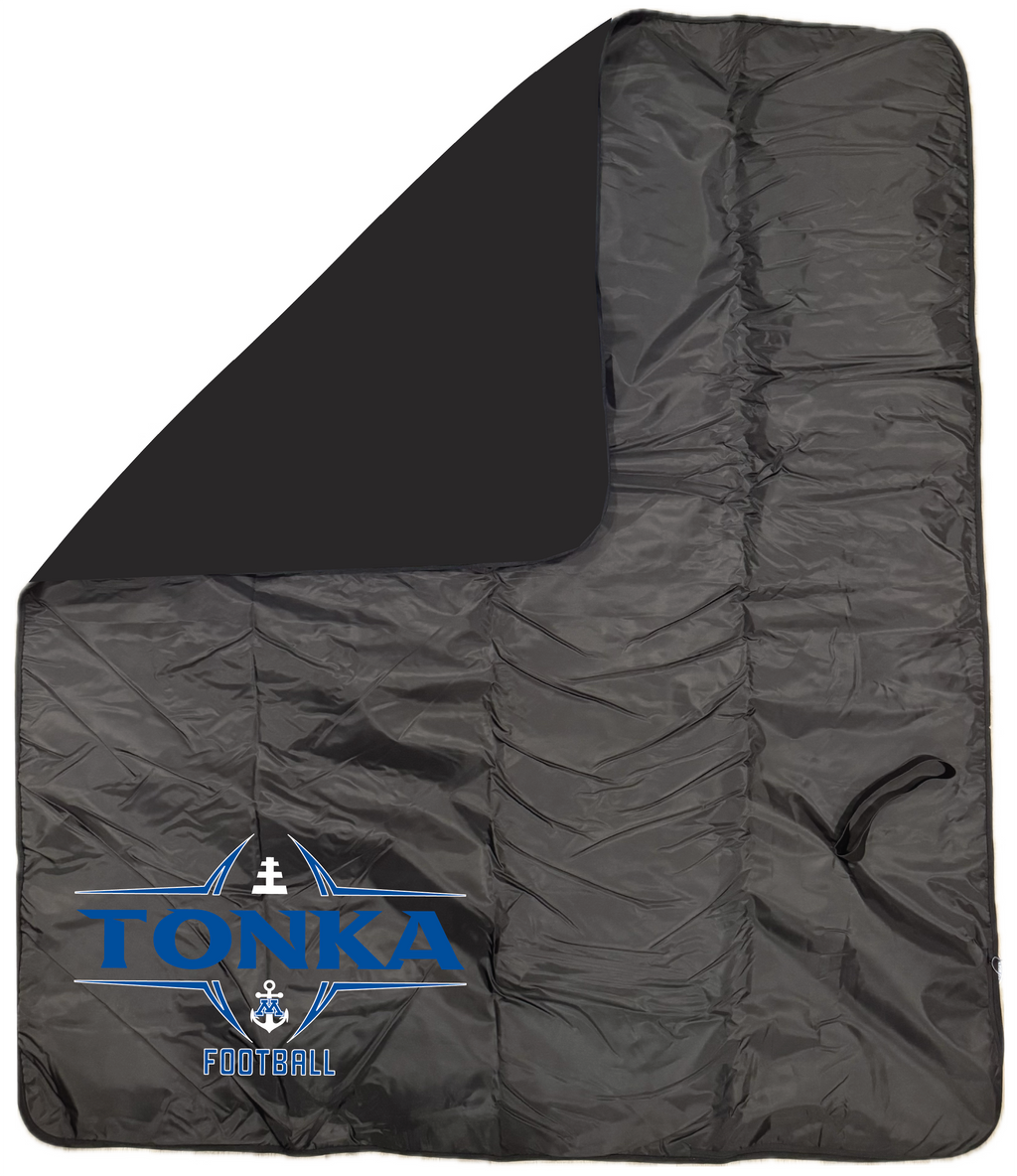 TFA Fleece & Water-Resistant Poly Travel Blanket