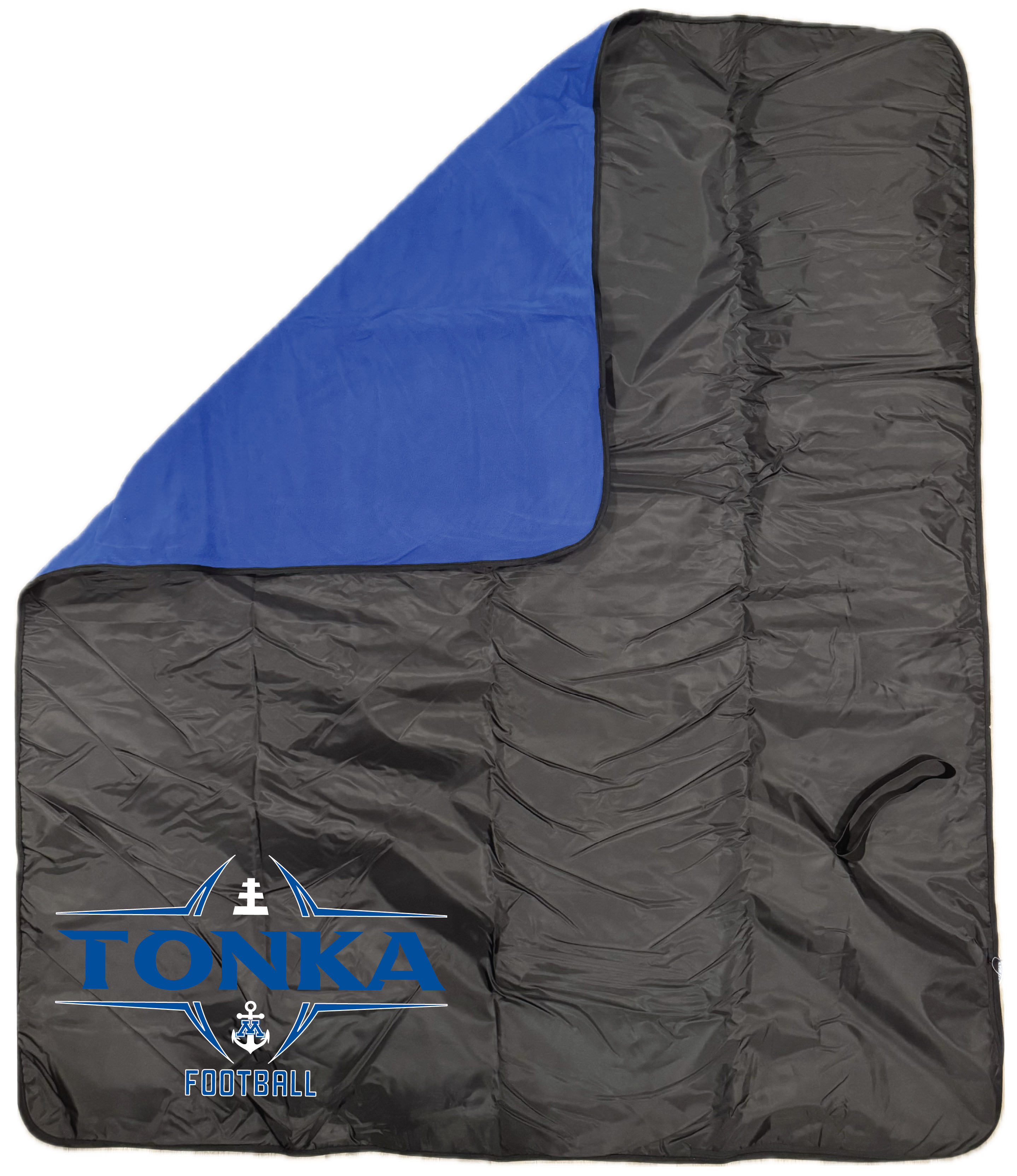 TFA Fleece & Water-Resistant Poly Travel Blanket