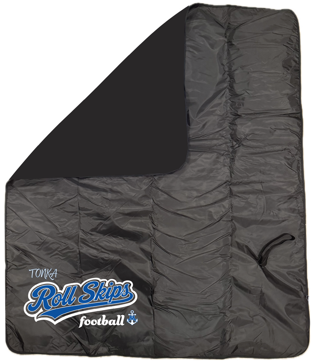 TFA Fleece & Water-Resistant Poly Travel Blanket
