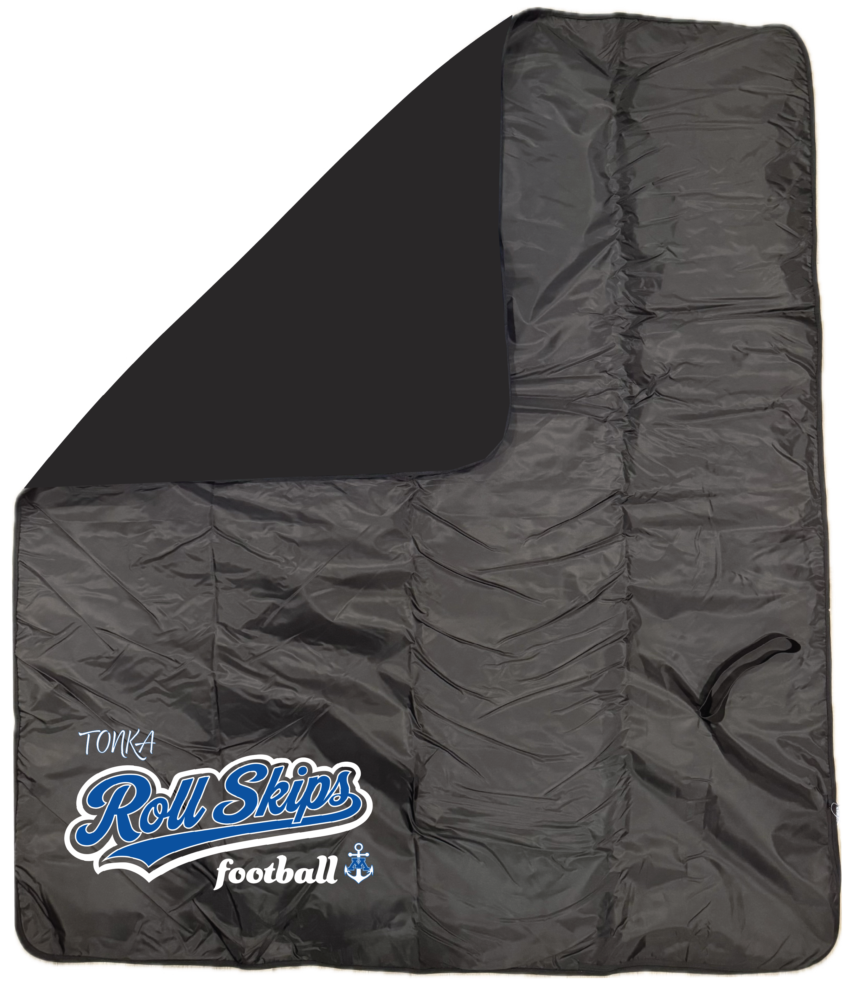 TFA Fleece & Water-Resistant Poly Travel Blanket